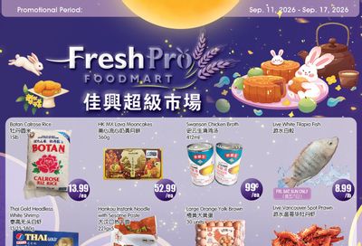 FreshPro Foodmart (Richmond Hill) Flyer September 11 to 17