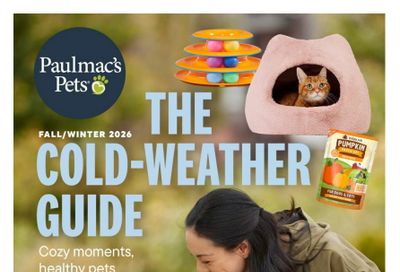 Paulmac's Pets Cold Weather Guide September 10 to 30