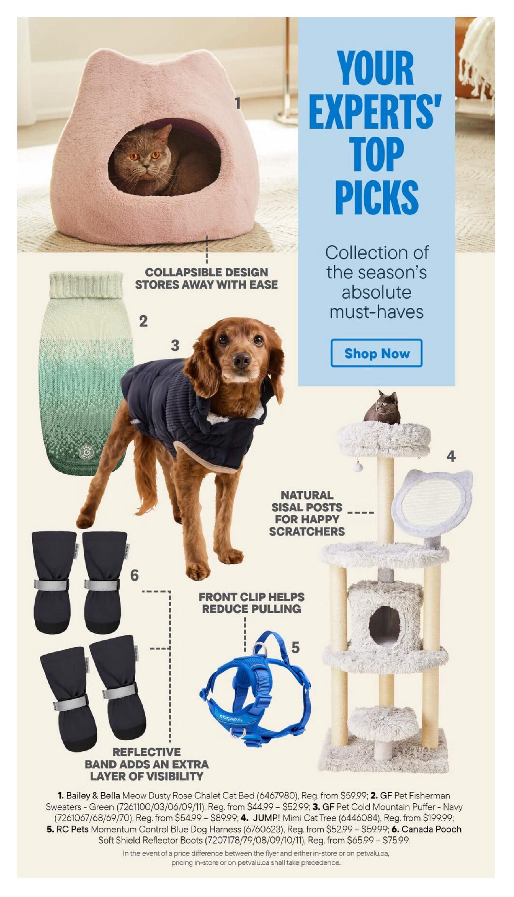Paulmac's Pets Cold Weather Guide September 10 to 30