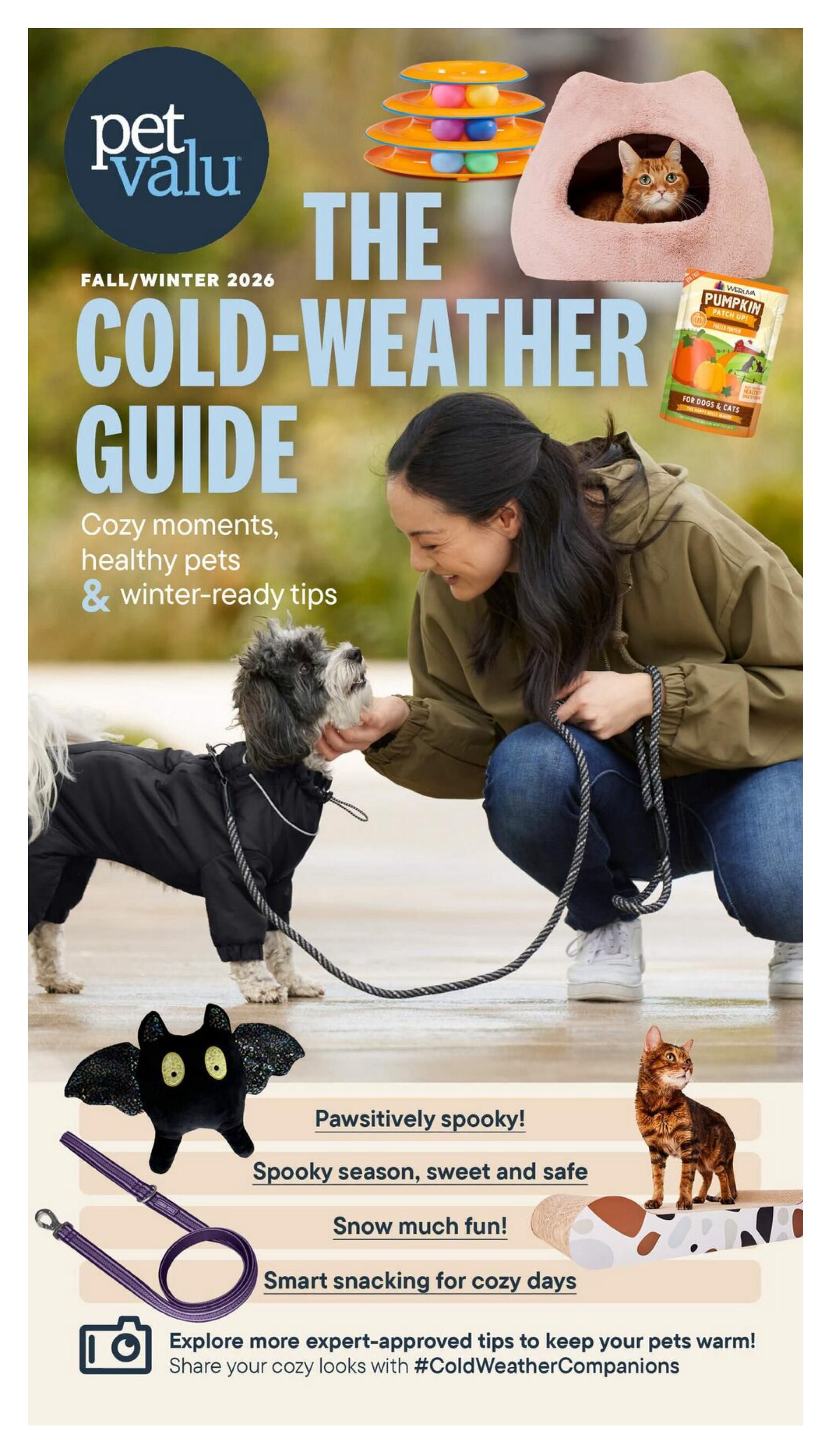 Pet Valu Cold Weather Guide September 10 to 30
