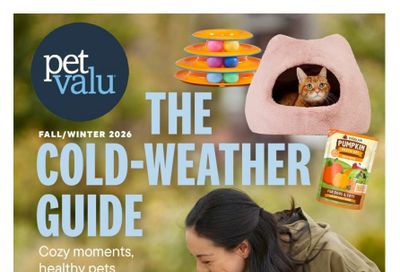 Pet Valu Cold Weather Guide September 10 to 30