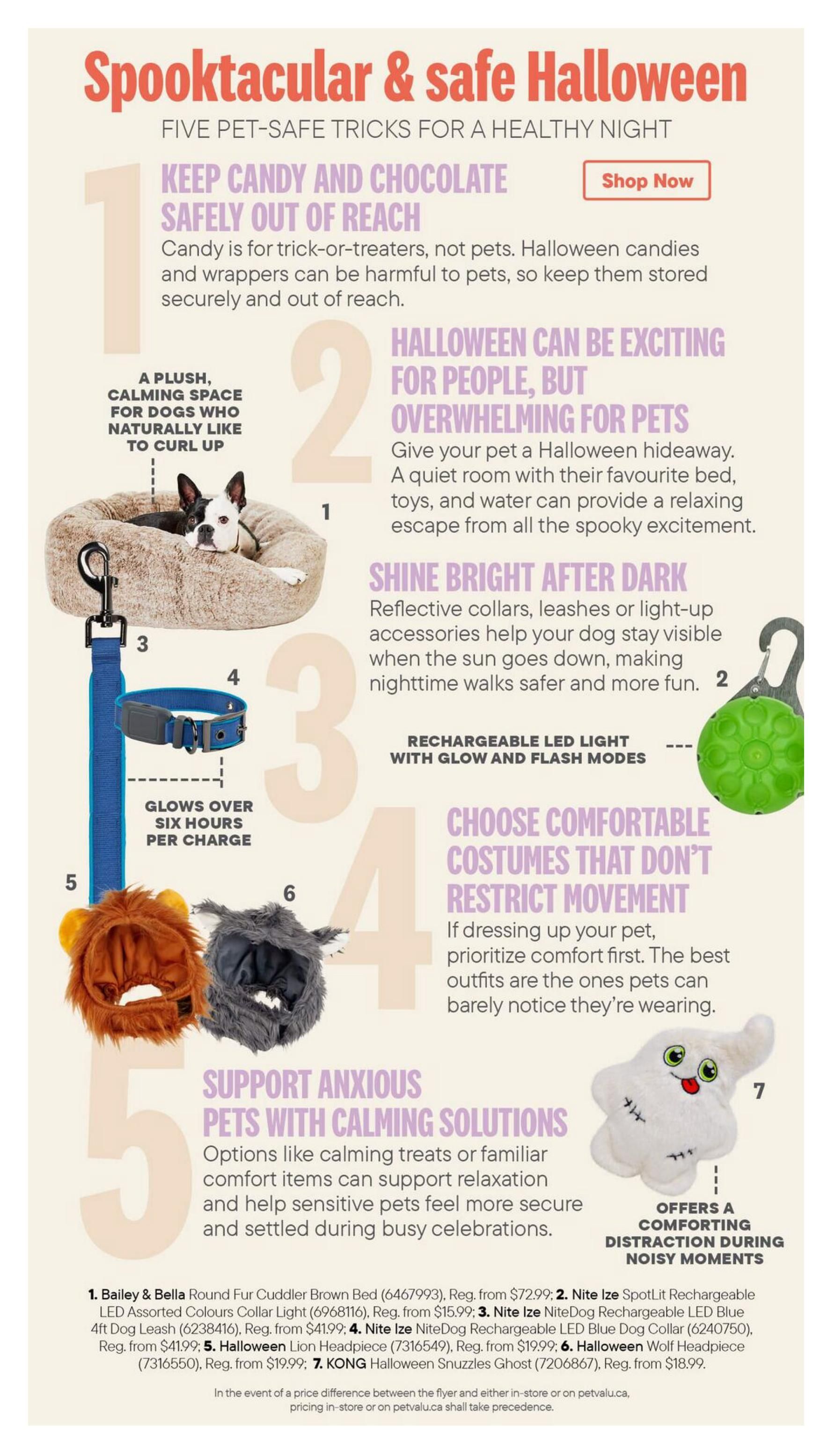 Pet Valu Cold Weather Guide September 10 to 30