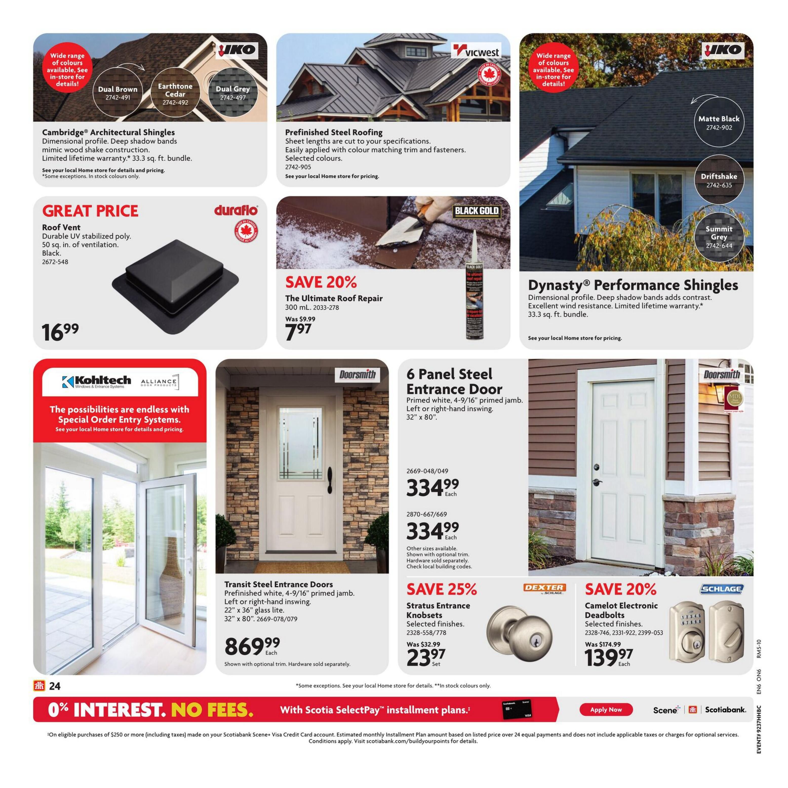 Home Hardware Building Centre (ON) Flyer September 10 to 23