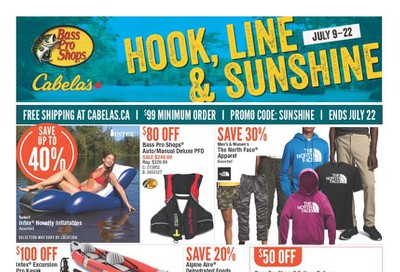 Bass Pro Shops Flyer July 9 to 22