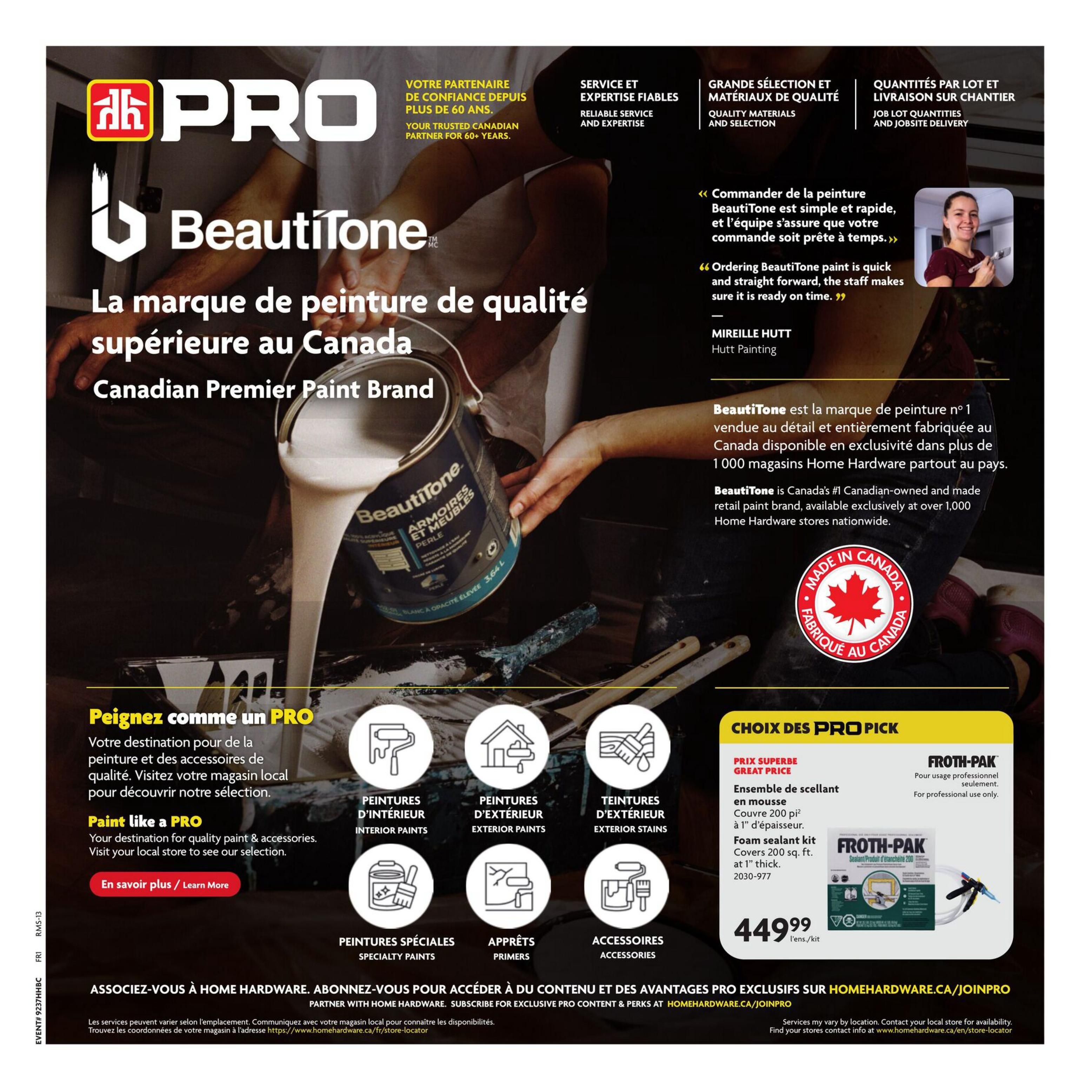 Home Hardware Building Centre (QC) Flyer September 10 to 23