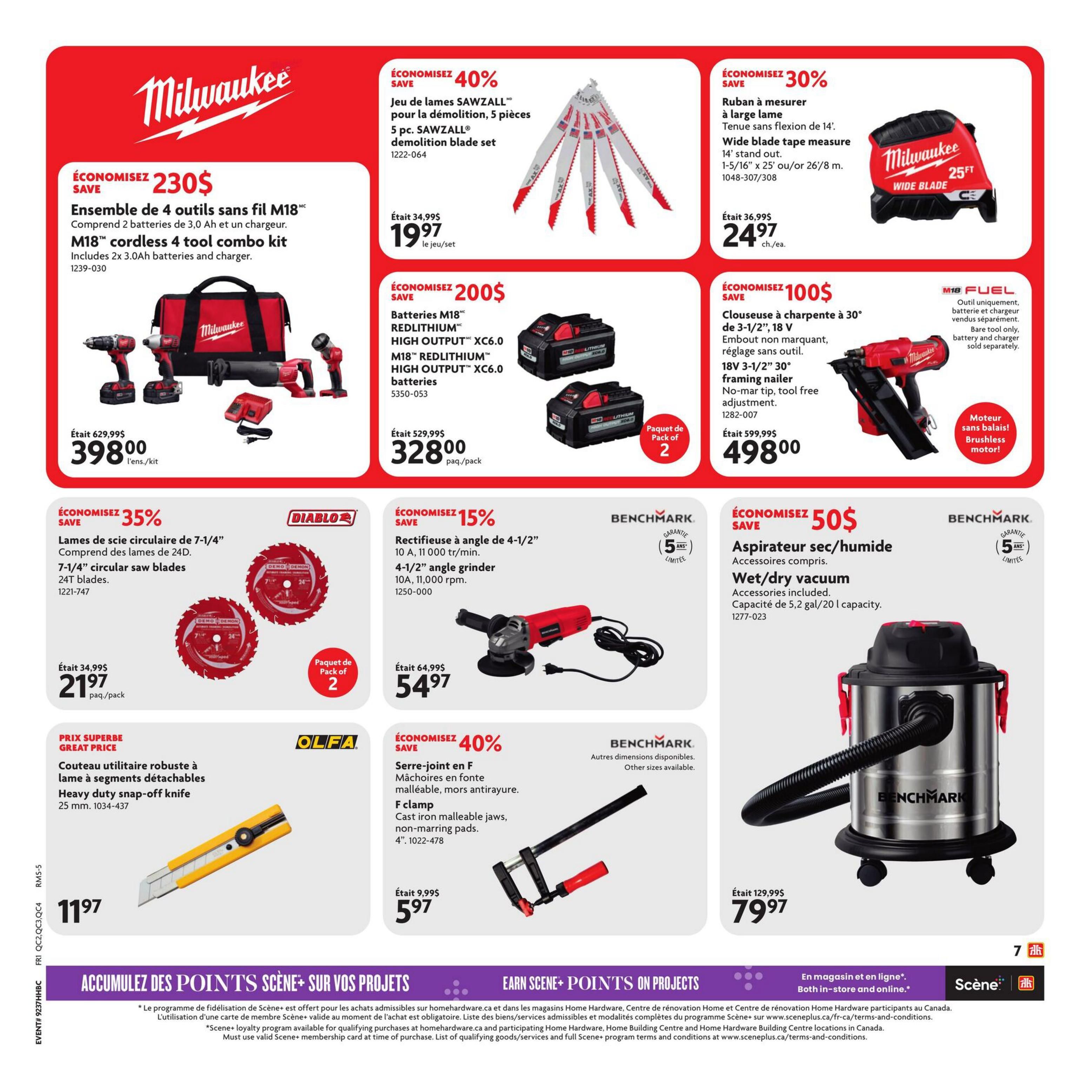 Home Hardware Building Centre (QC) Flyer September 10 to 23