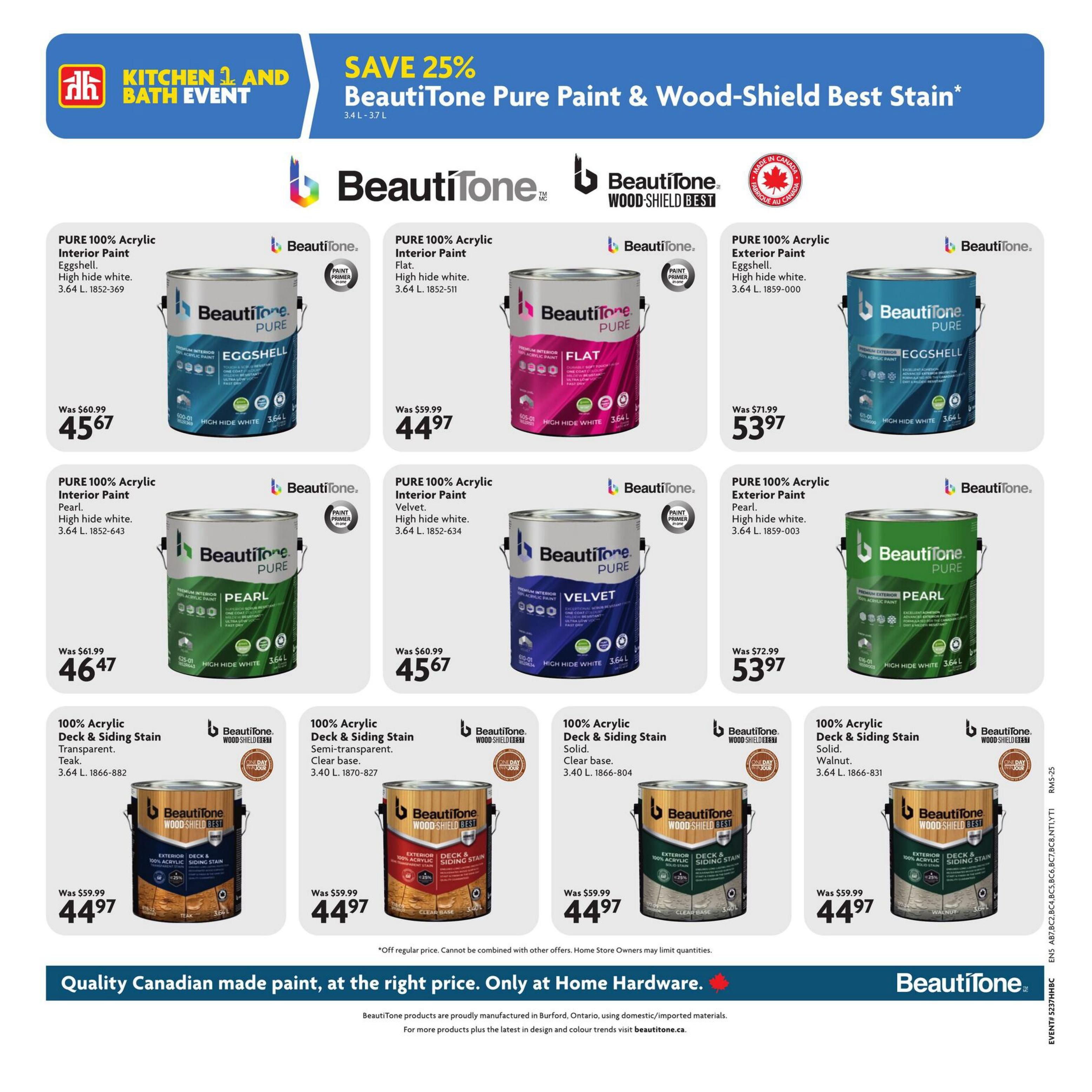 Home Hardware Building Centre (BC) Flyer September 10 to 23