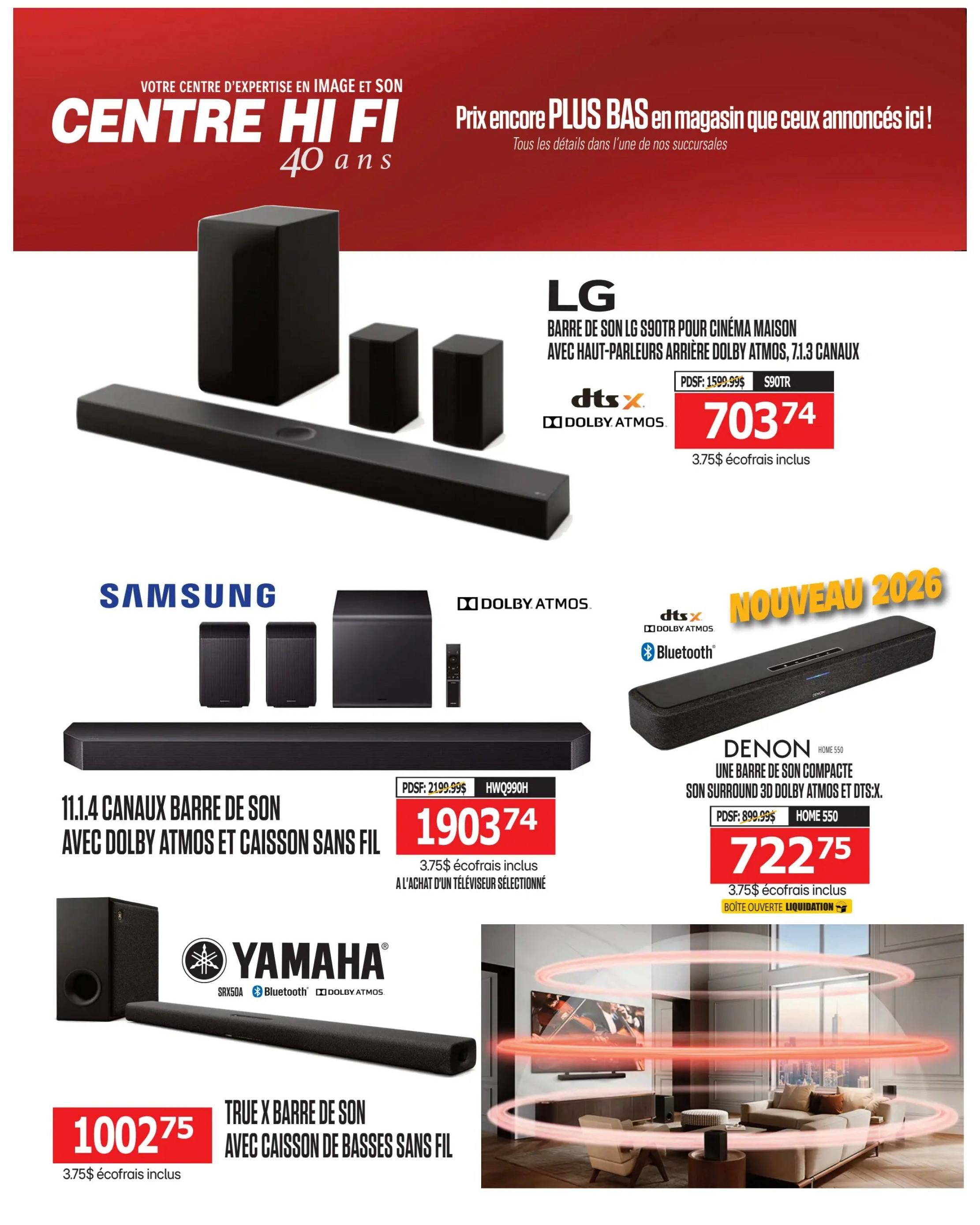Centre Hi-Fi Flyer September 11 to 17