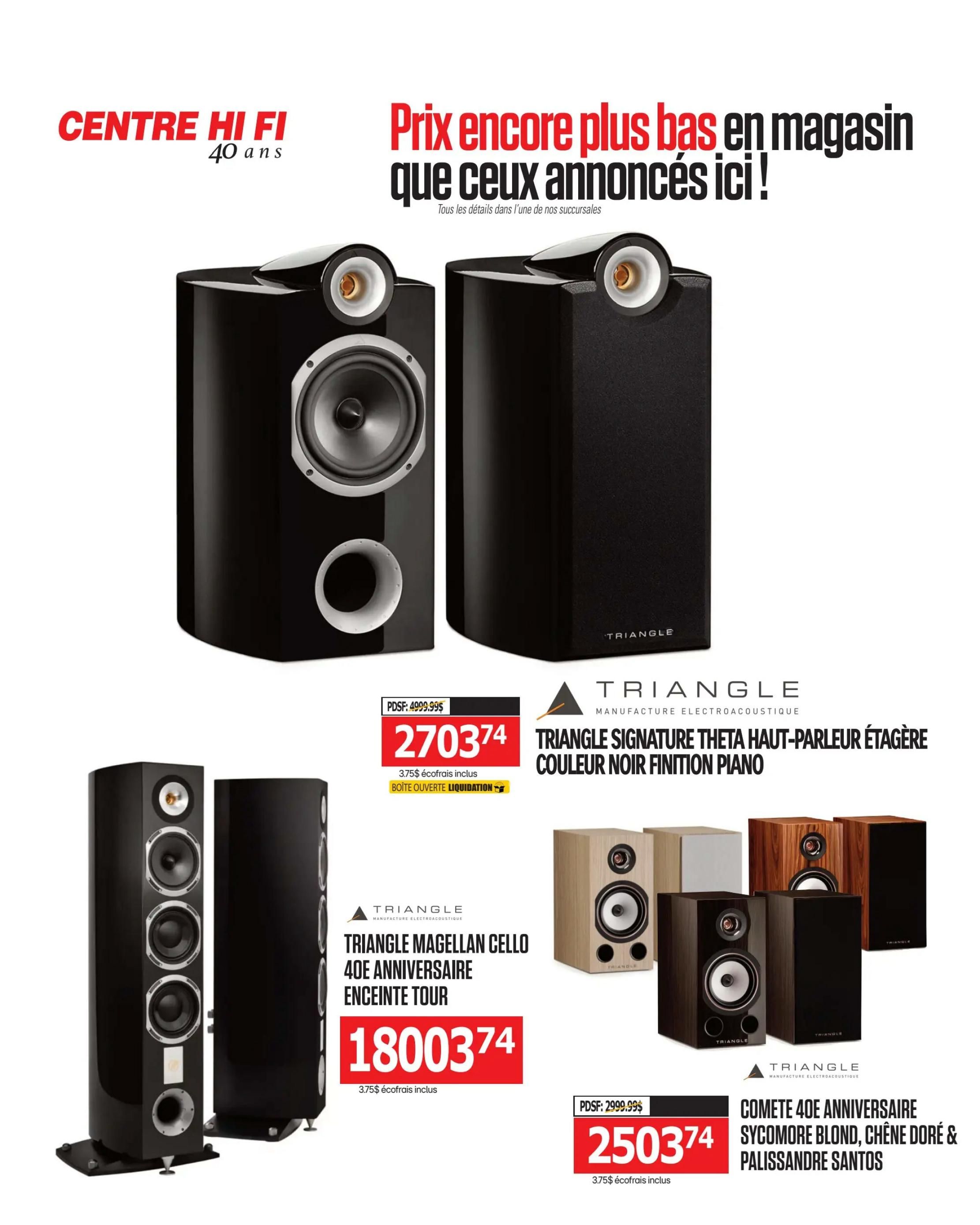 Centre Hi-Fi Flyer September 11 to 17