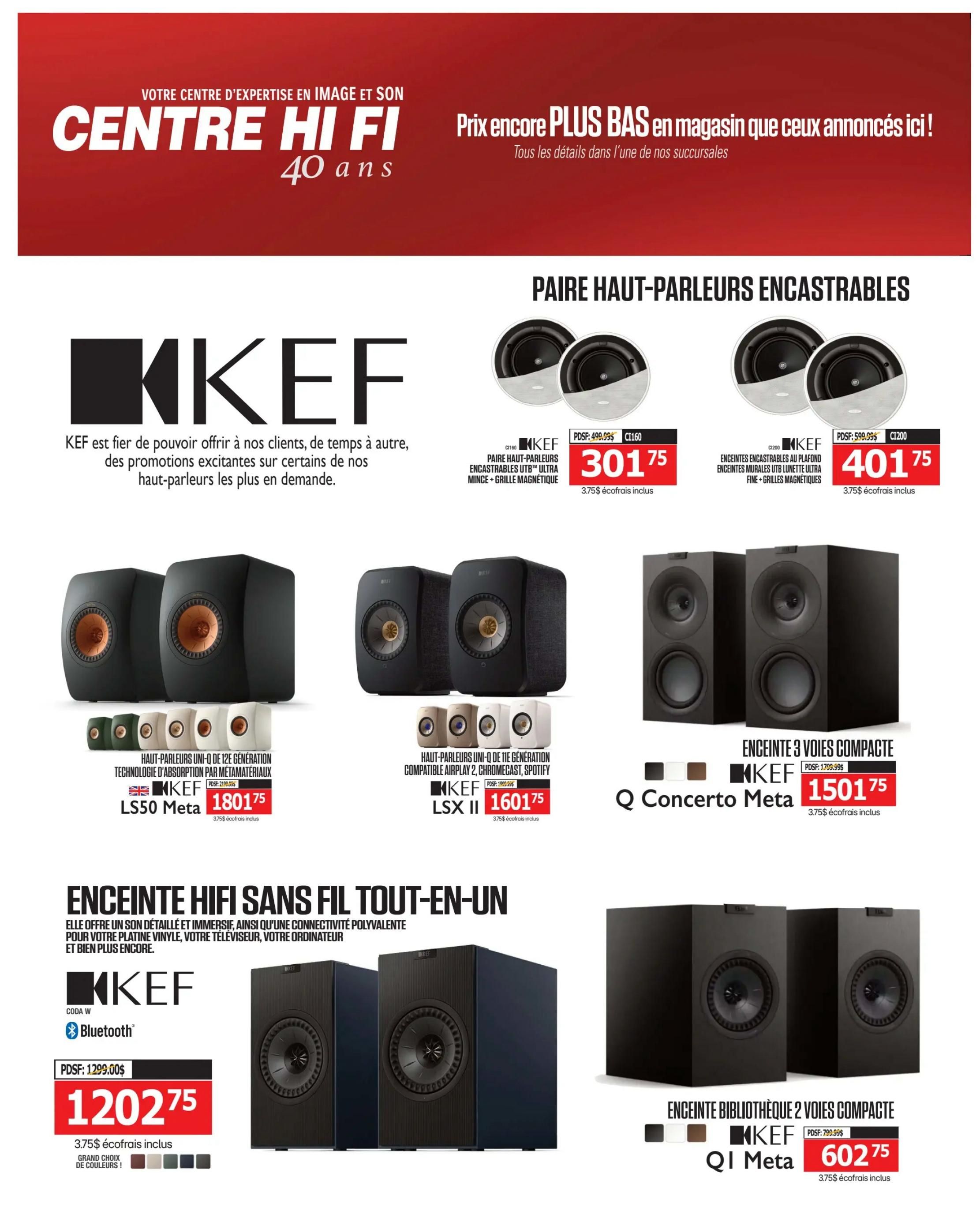 Centre Hi-Fi Flyer September 11 to 17