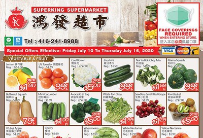 Superking Supermarket (North York) Flyer July 10 to 16
