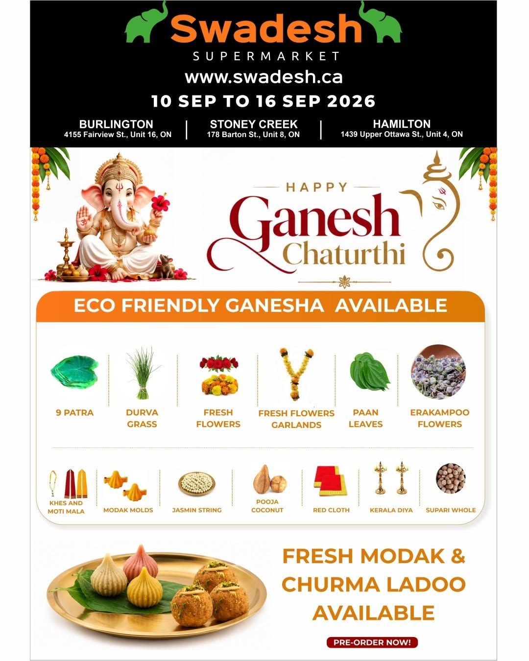 Swadesh Supermarket Flyer September 10 to 16