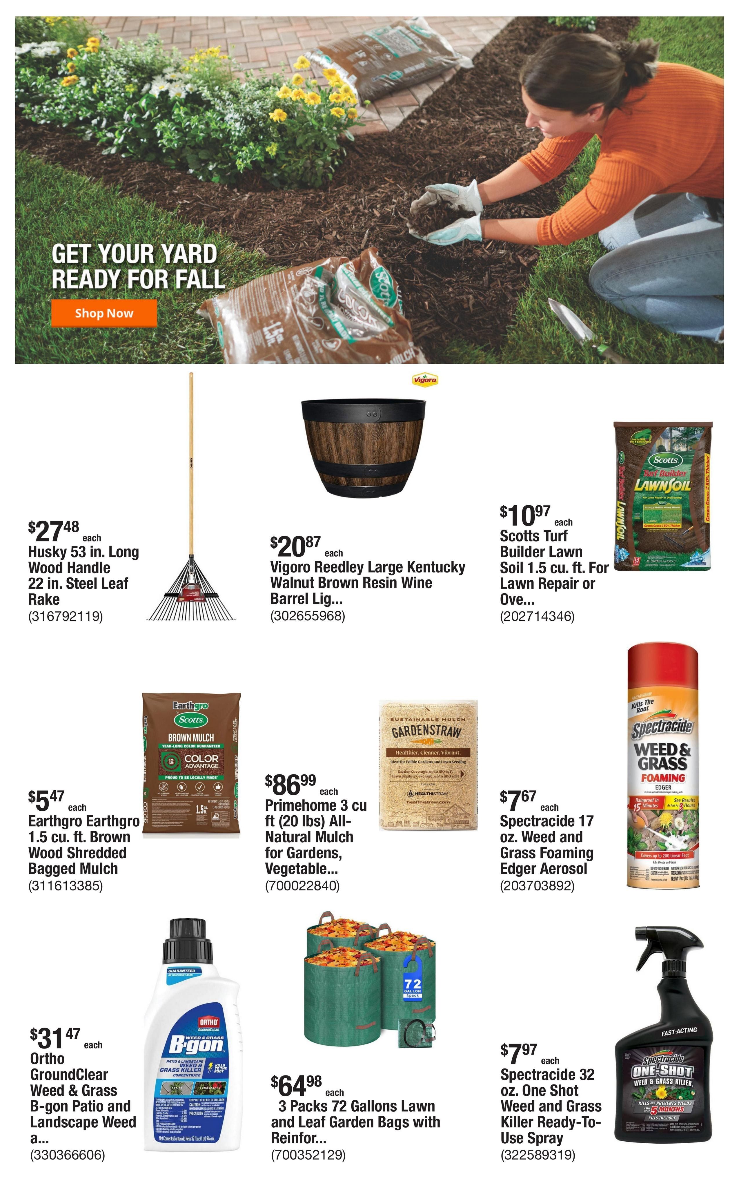 Home Depot (Makawao Area, HI) Weekly Ad September 10 - 17, 2026