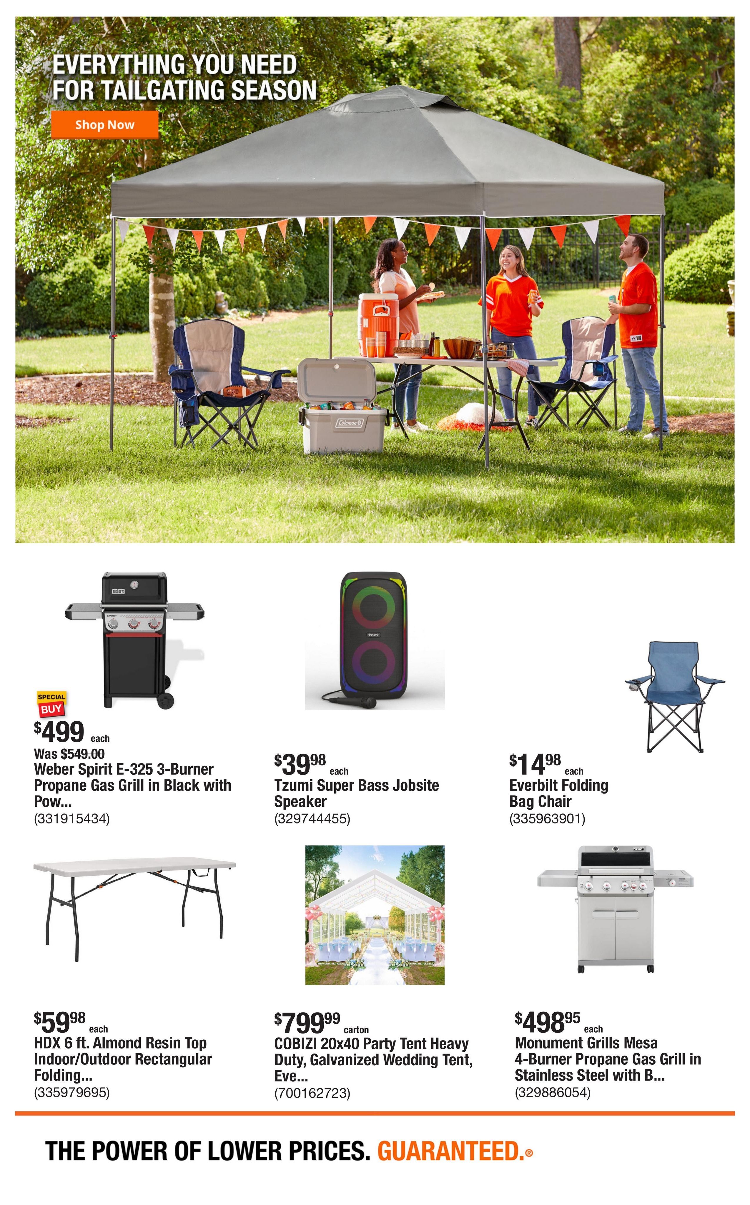 Home Depot (Martinsville Area, VA) Weekly Ad September 10 - 17, 2026