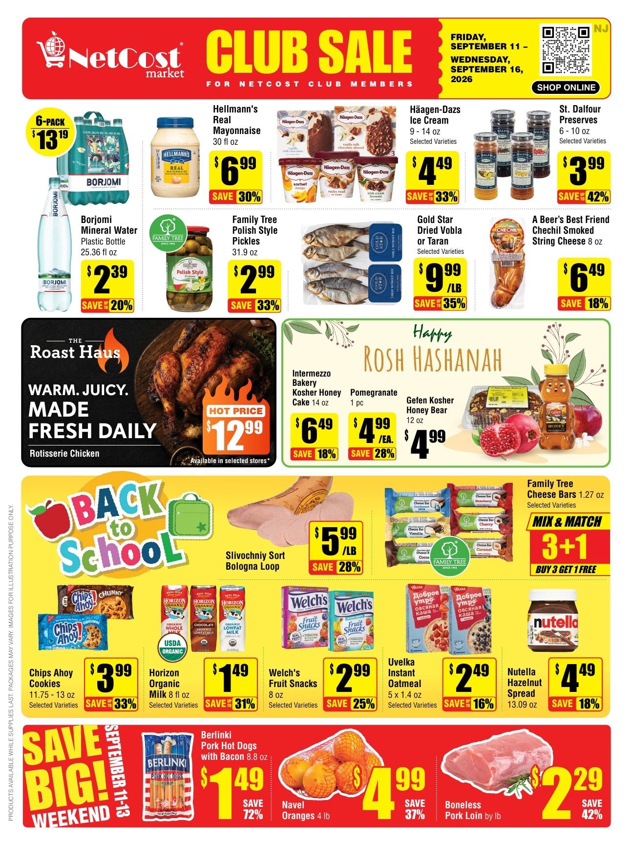 NetCost Market (New York) Weekly Ad September 11 - 16, 2026
