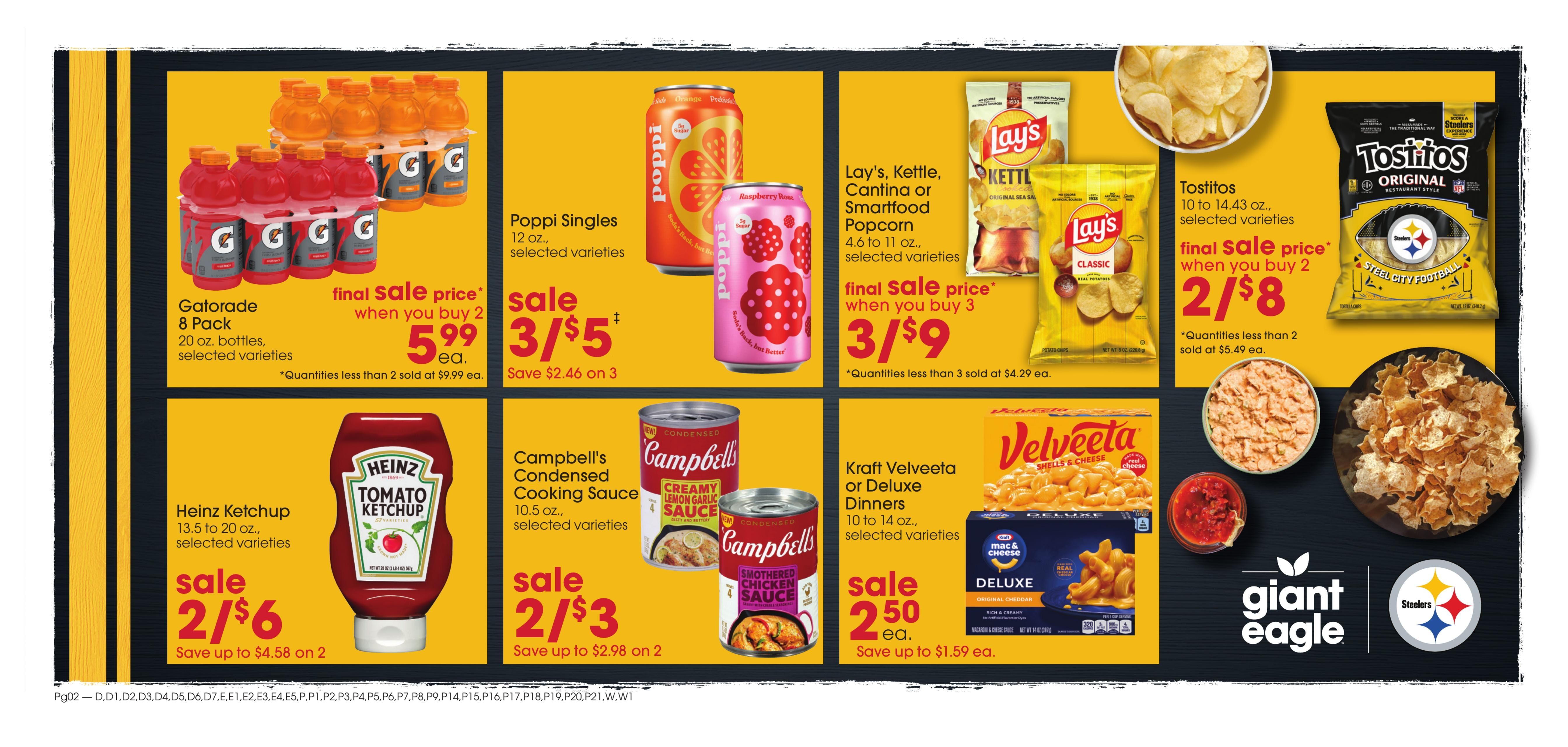 Giant Eagle (Bridgeport Area, WV) Weekly Ad September 10 - 16, 2026