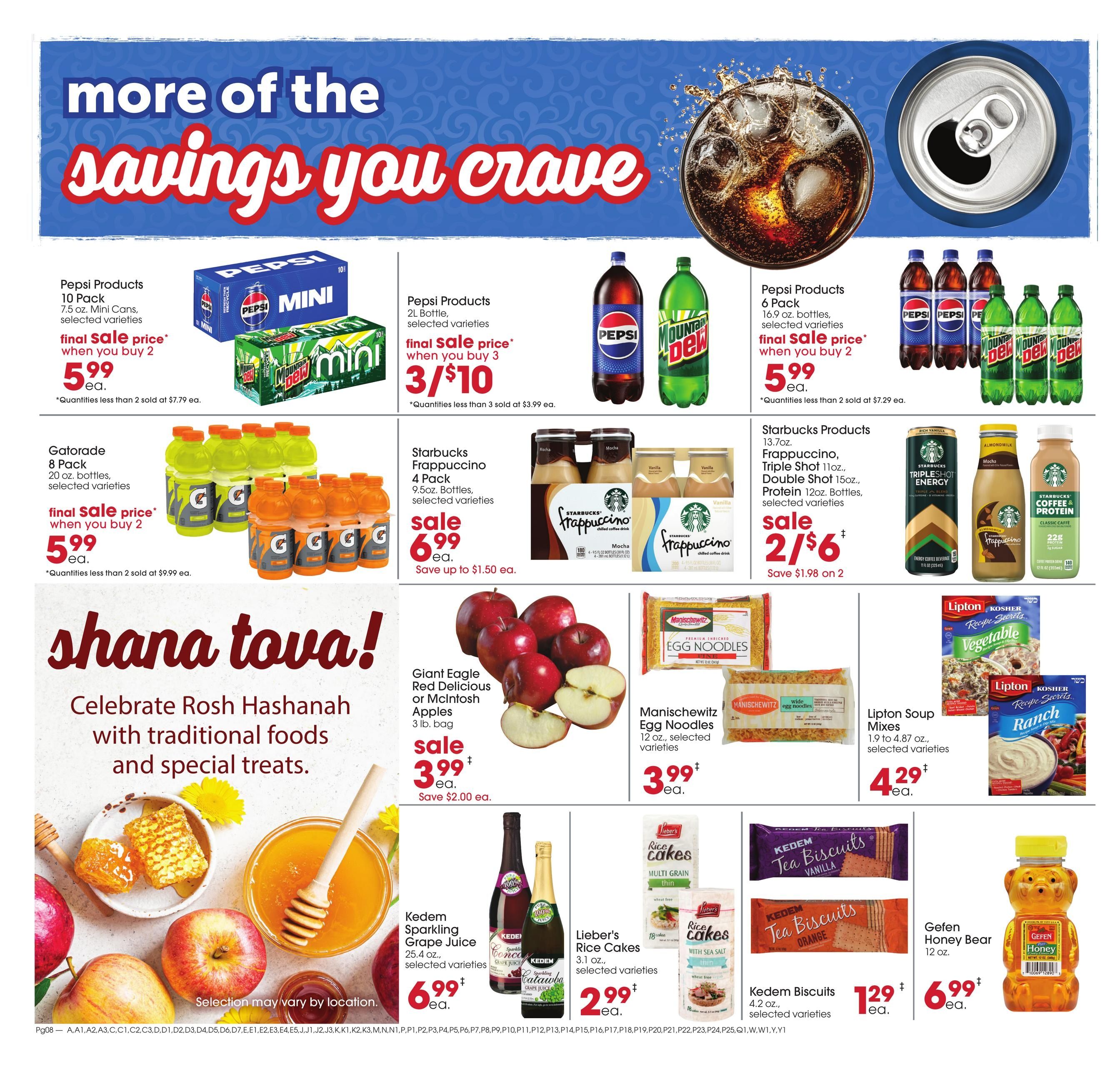 Giant Eagle (Caldwell Area, OH) Weekly Ad September 10 - 16, 2026