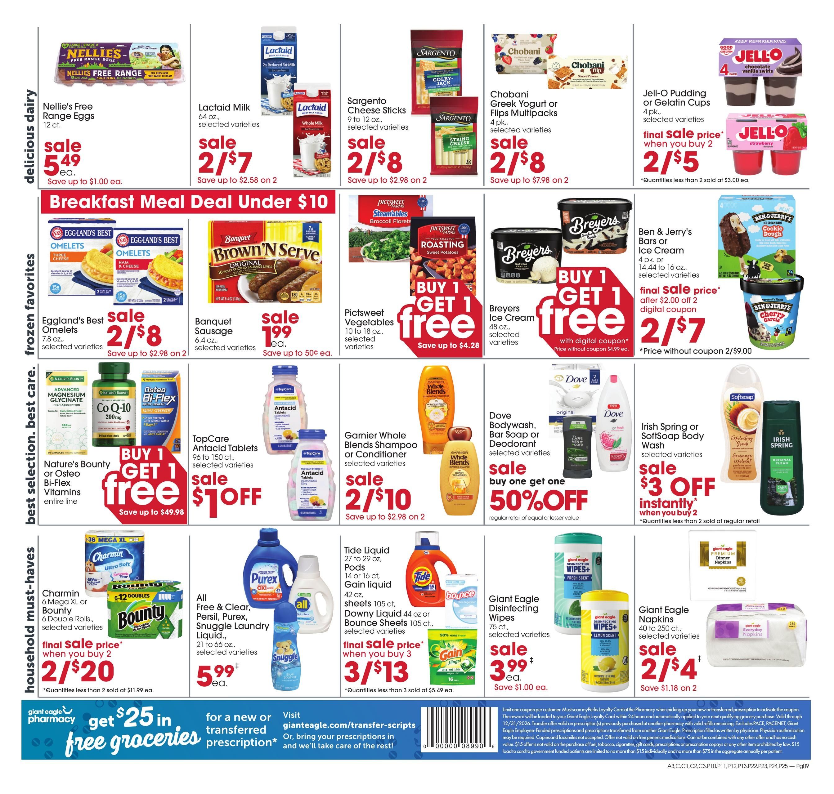 Giant Eagle (Cleveland Area, OH) Weekly Ad September 10 - 16, 2026