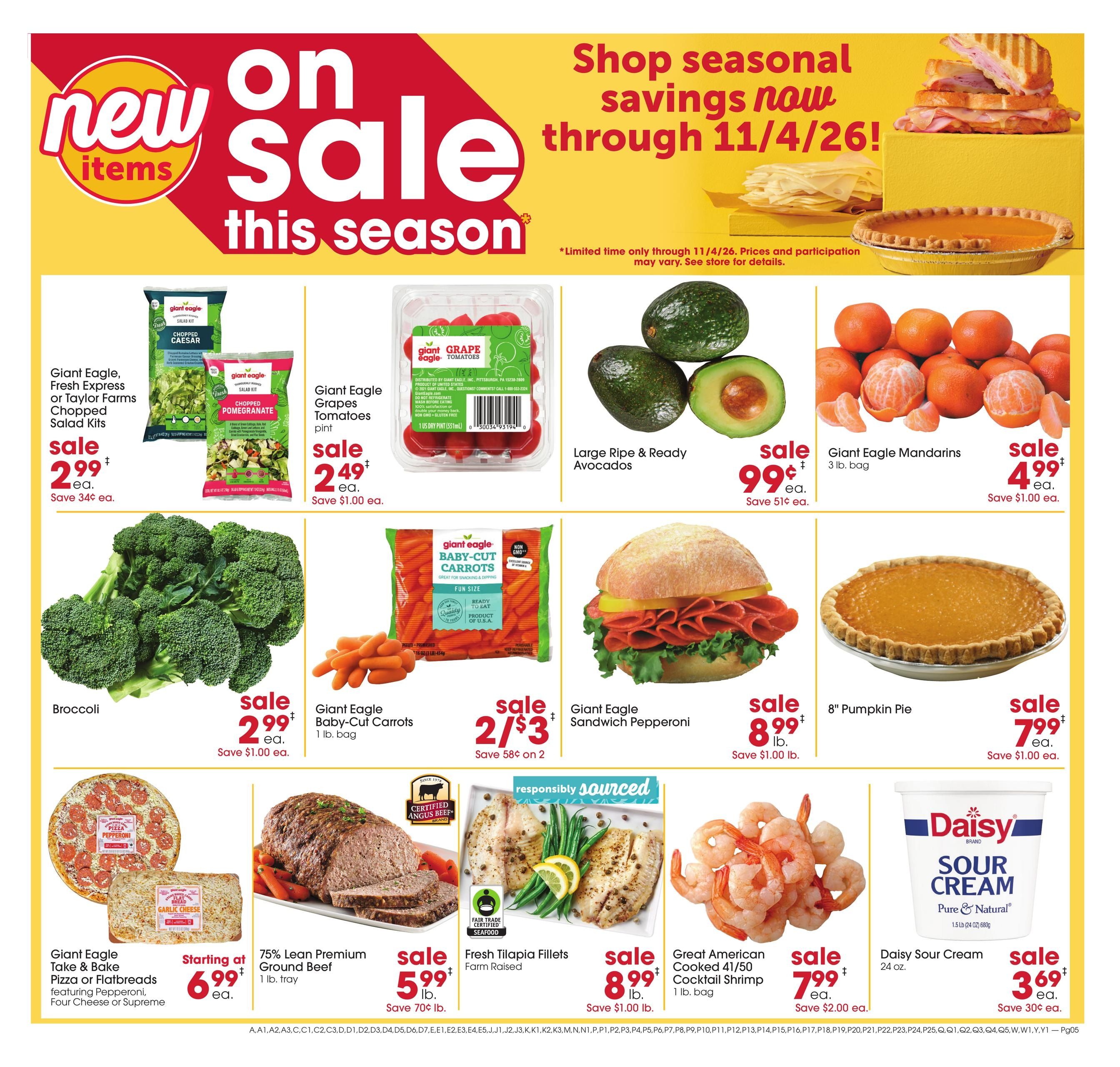 Giant Eagle (Somerset Area, PA) Weekly Ad September 10 - 16, 2026