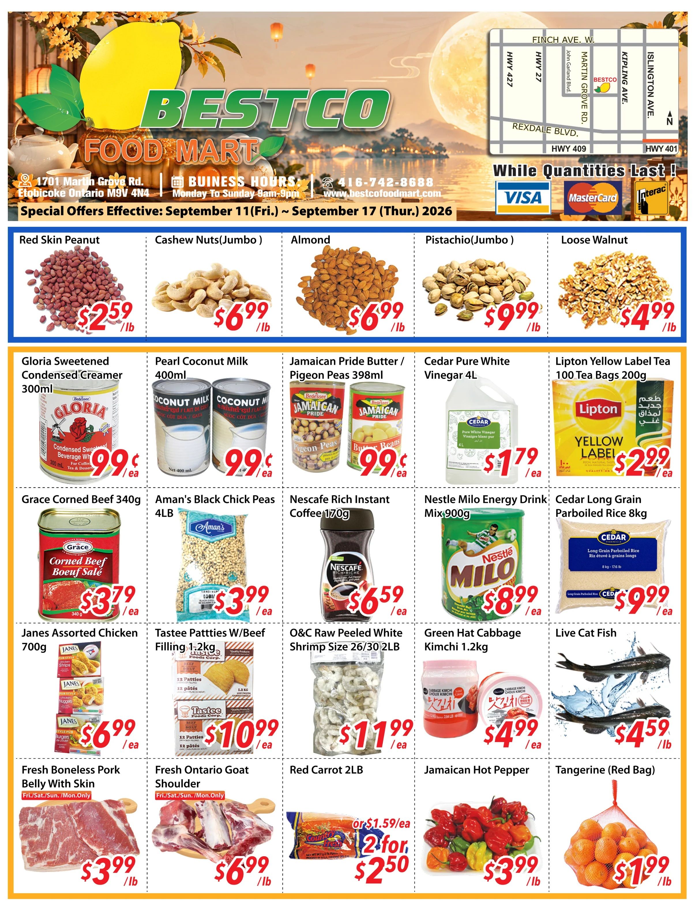 BestCo Food Mart (Etobicoke) Flyer September 11 to 17
