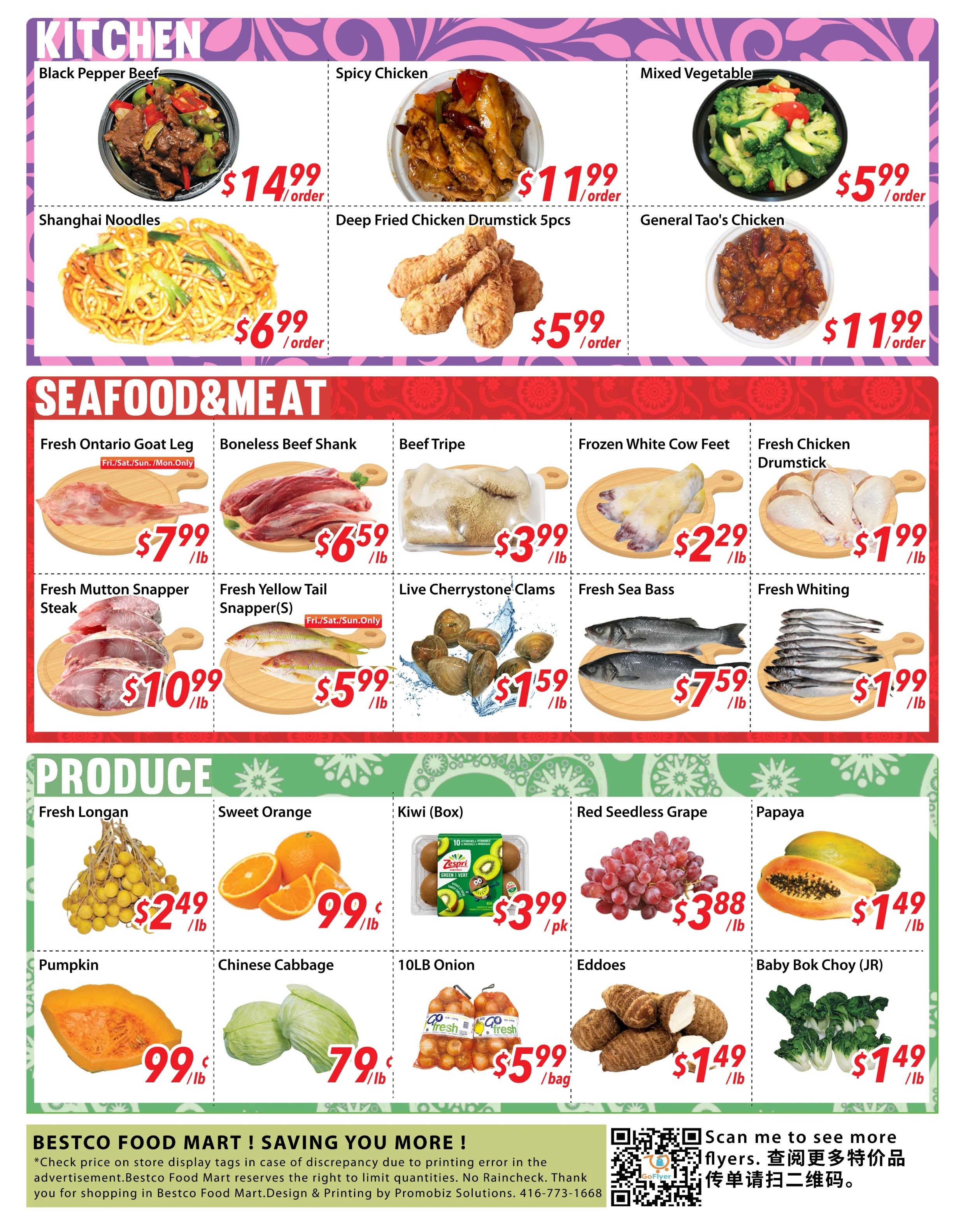 BestCo Food Mart (Etobicoke) Flyer September 11 to 17