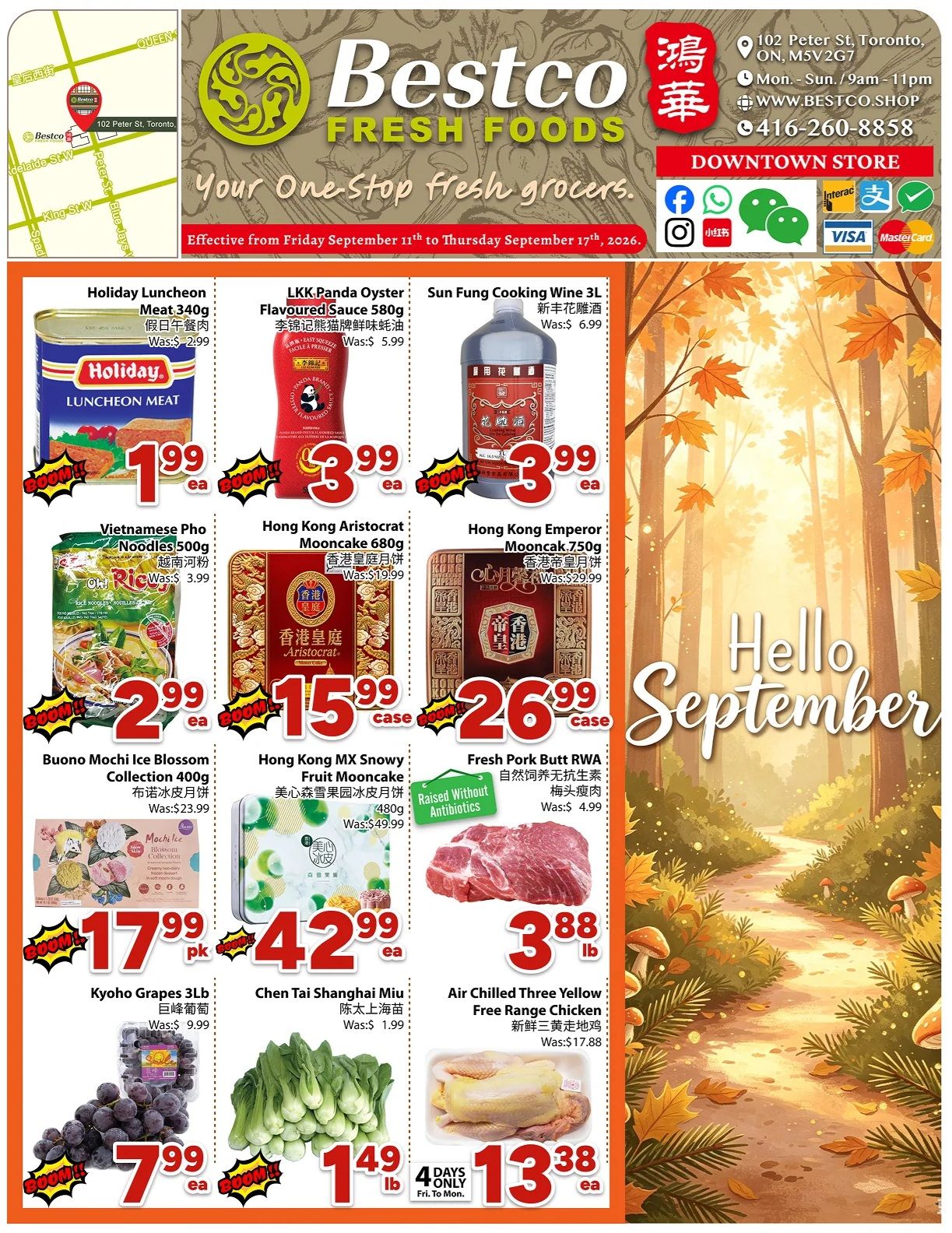 BestCo Food Mart (Downtown Toronto) Flyer September 11 to 17