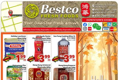BestCo Food Mart (Downtown Toronto) Flyer September 11 to 17