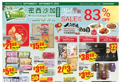 Btrust Supermarket (Mississauga) Flyer September 11 to 17