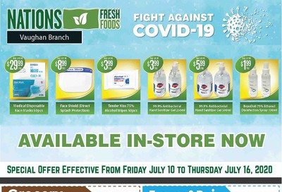 Nations Fresh Foods (Vaughan) Flyer July 10 to 16