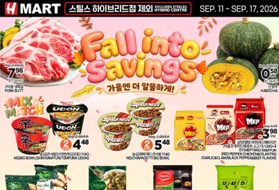 H Mart (ON) Flyer September 11 to 17