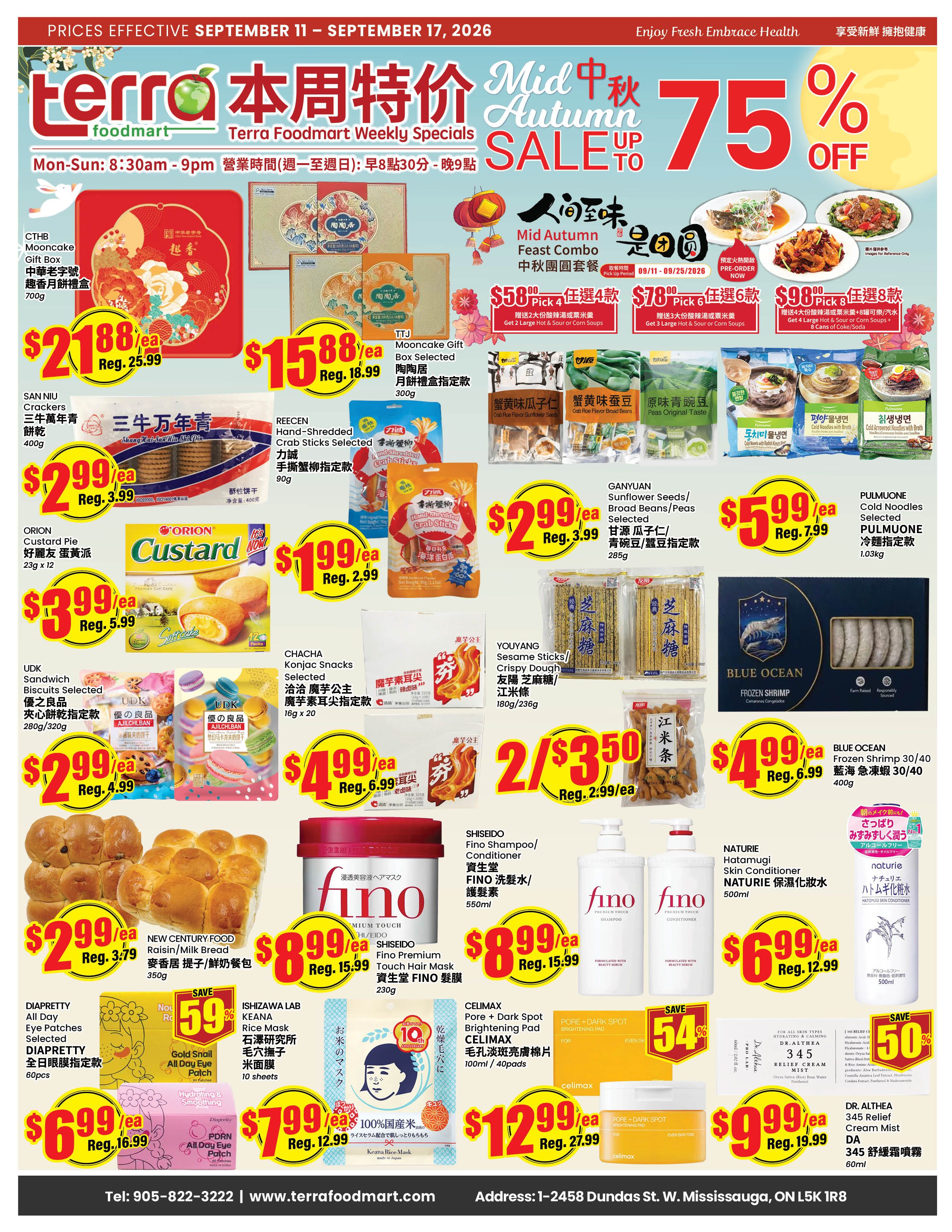 Terra Foodmart Flyer September 11 to 17