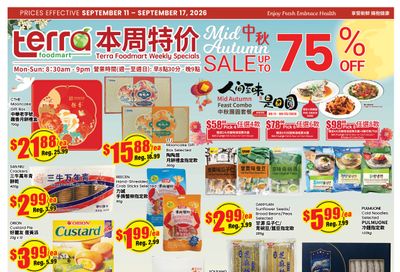 Terra Foodmart Flyer September 11 to 17
