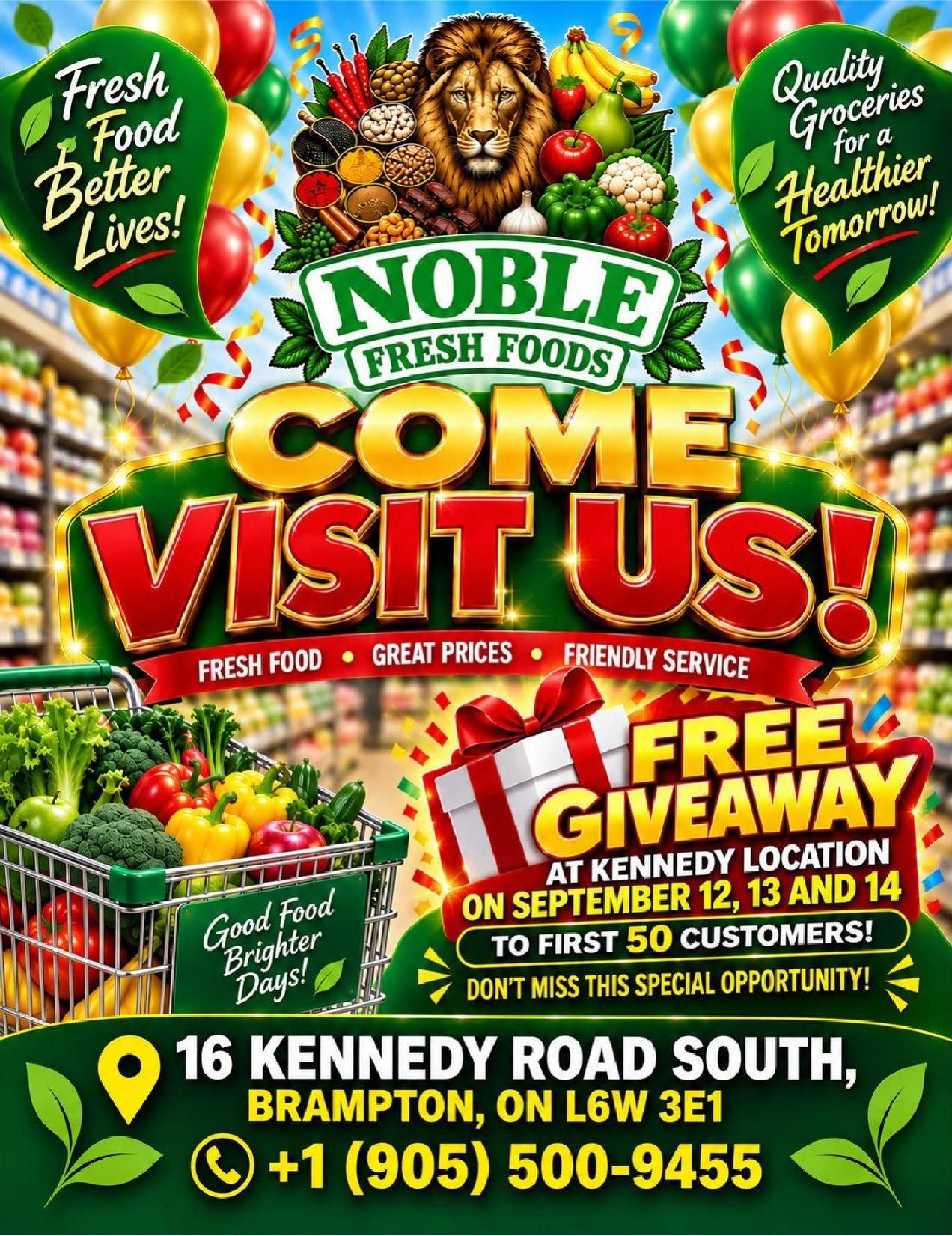 Noble Fresh Foods Flyer September 10 to 16