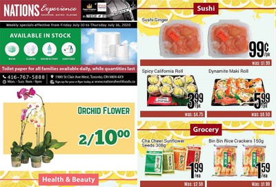 Nations Fresh Foods (Toronto) Flyer July 10 to 16