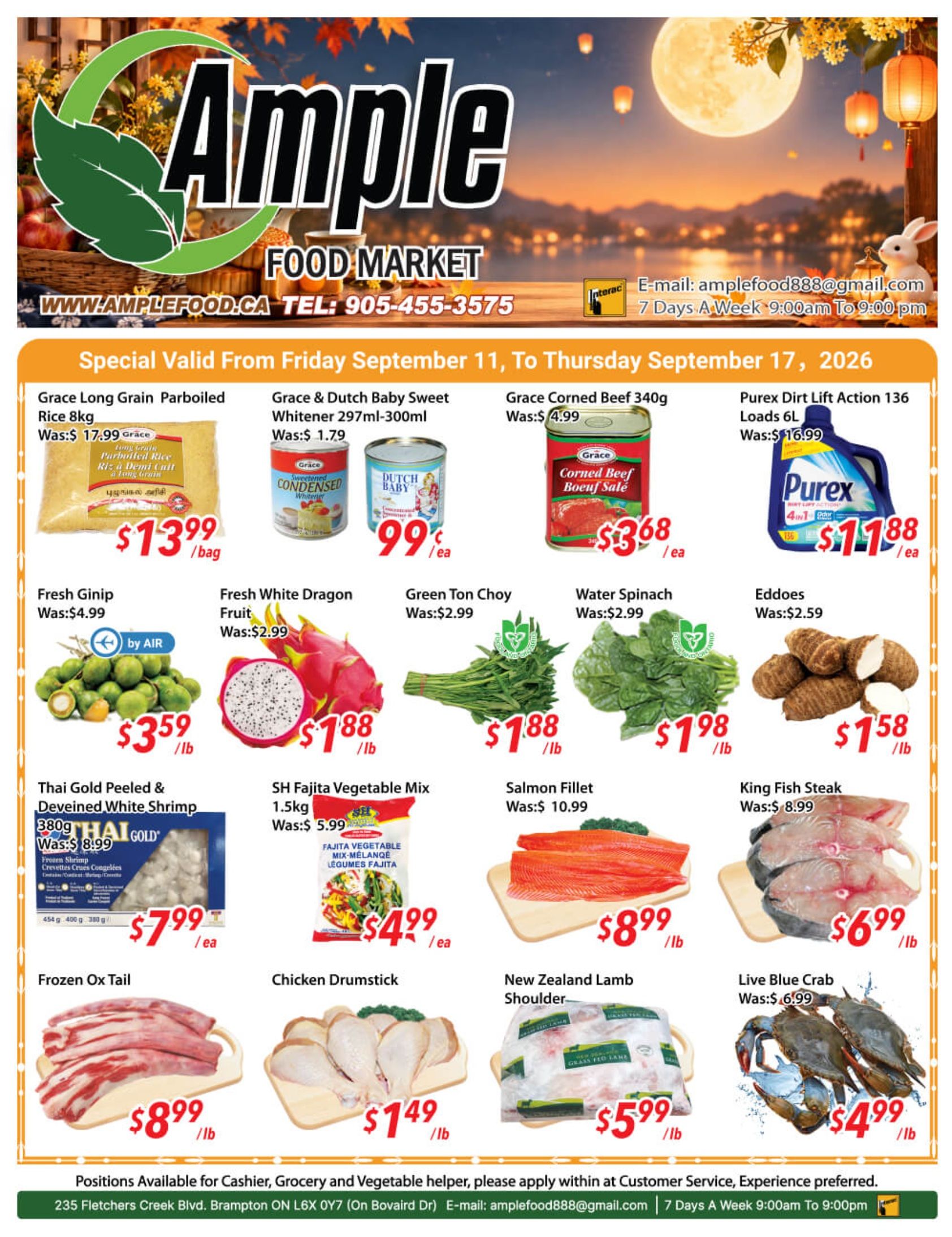 Ample Food Market (Brampton) Flyer September 11 to 17