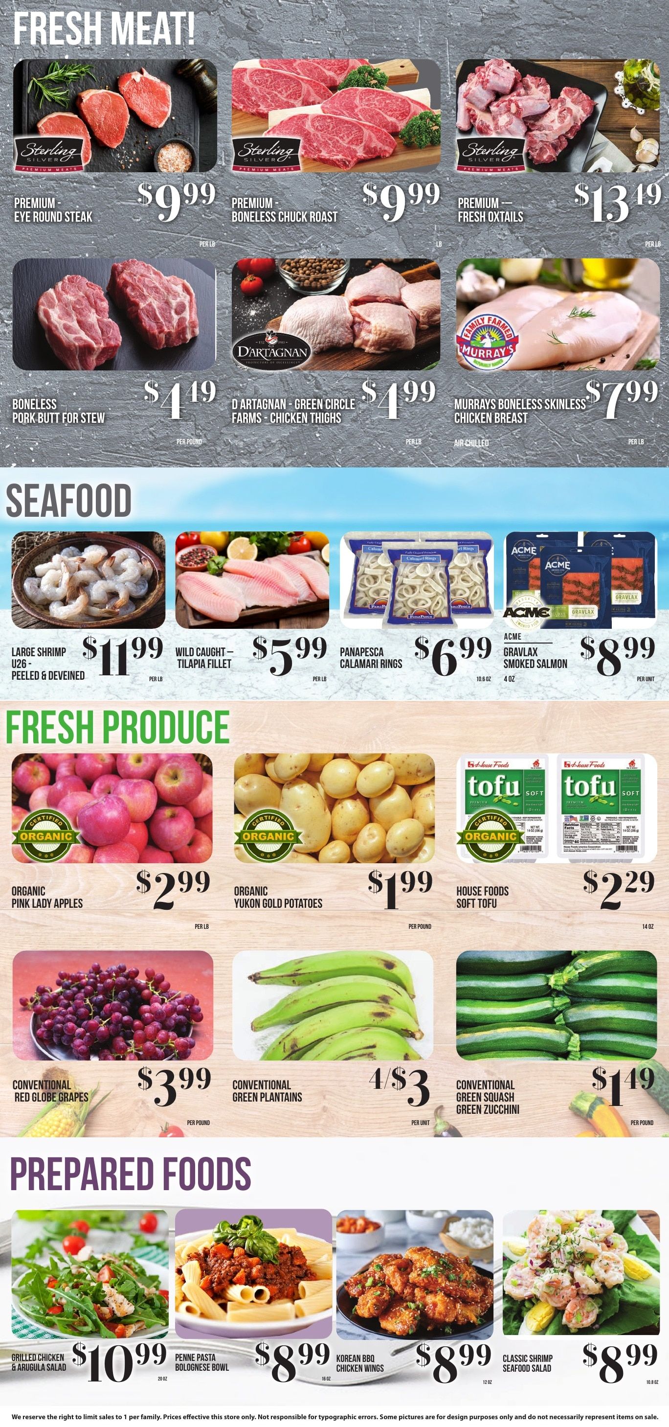 City Acres Market Weekly Ad September 10 - 16, 2026