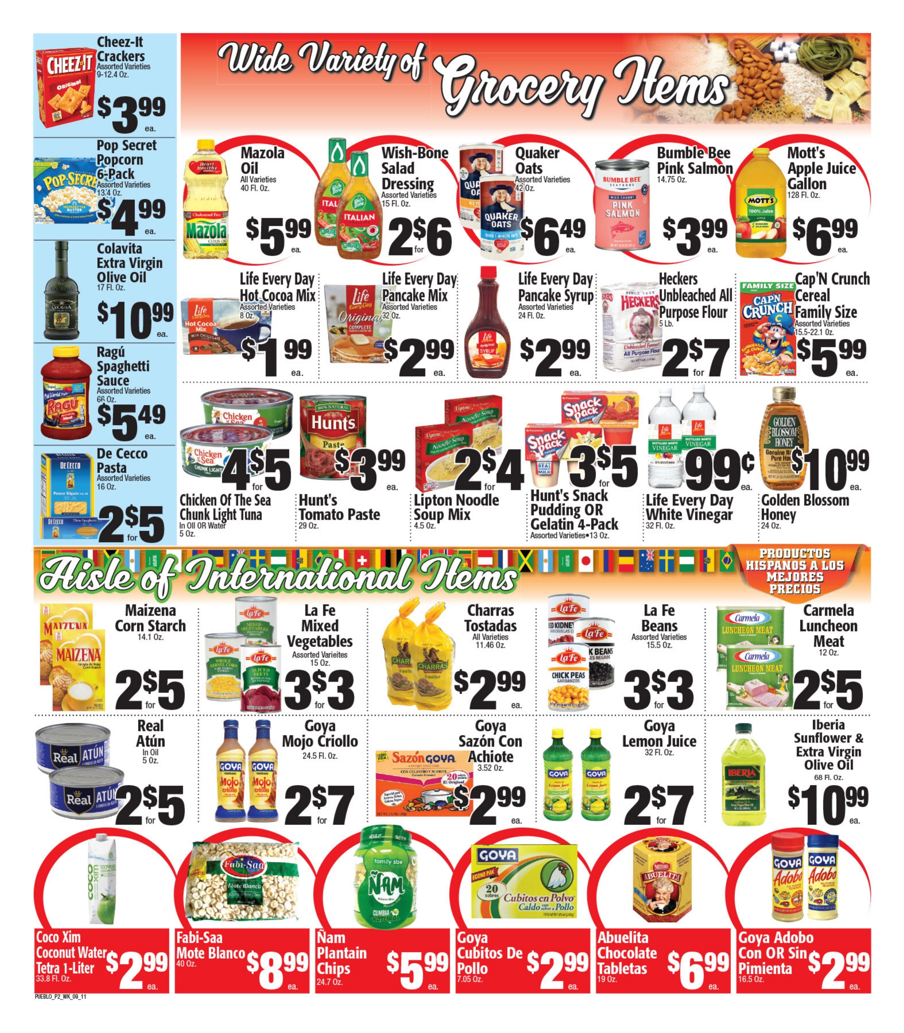 Pueblo Meat Market (880 Mt. Prospect Avenue, Newark, NJ) Weekly Ad September 6 - 12, 2026
