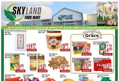 Skyland Food Mart Flyer September 11 to 17