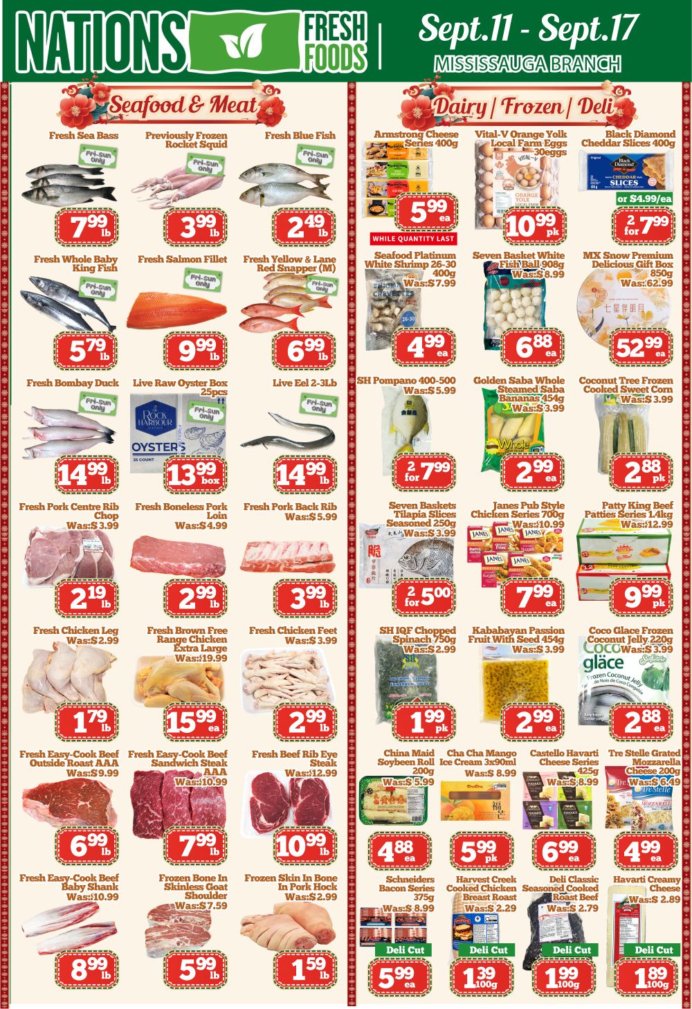 Nations Fresh Foods (Mississauga) Flyer September 11 to 17