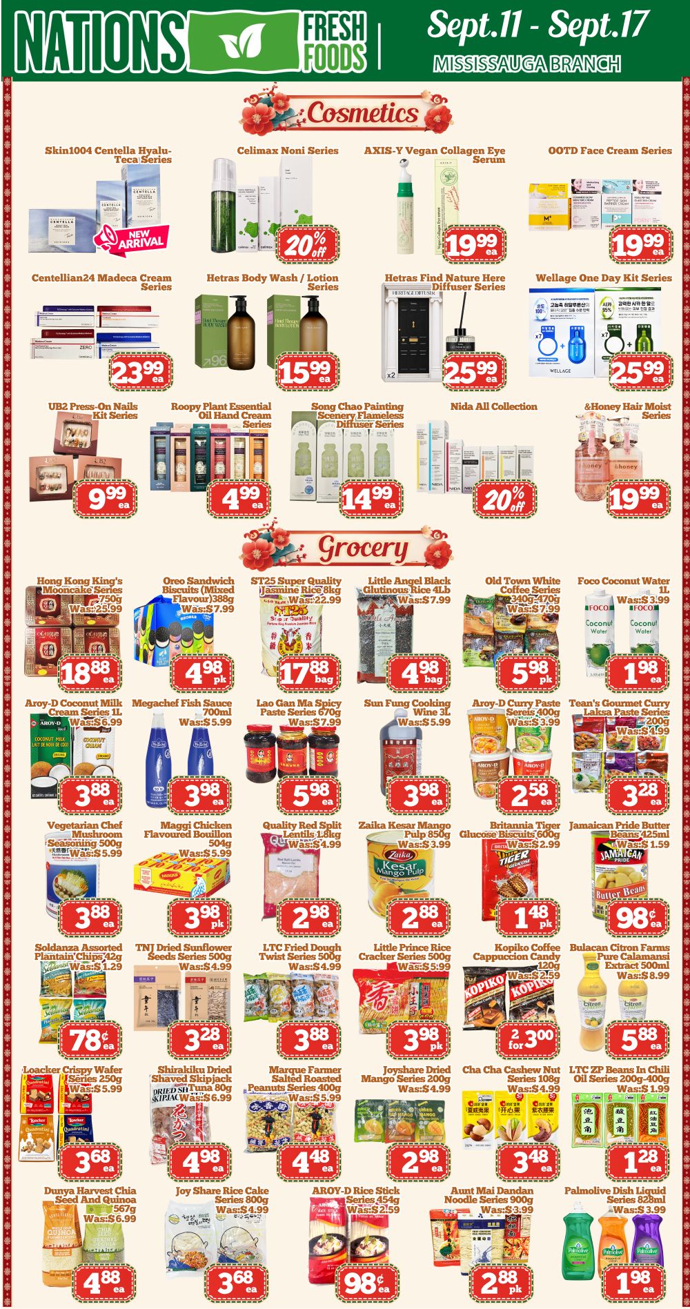 Nations Fresh Foods (Mississauga) Flyer September 11 to 17