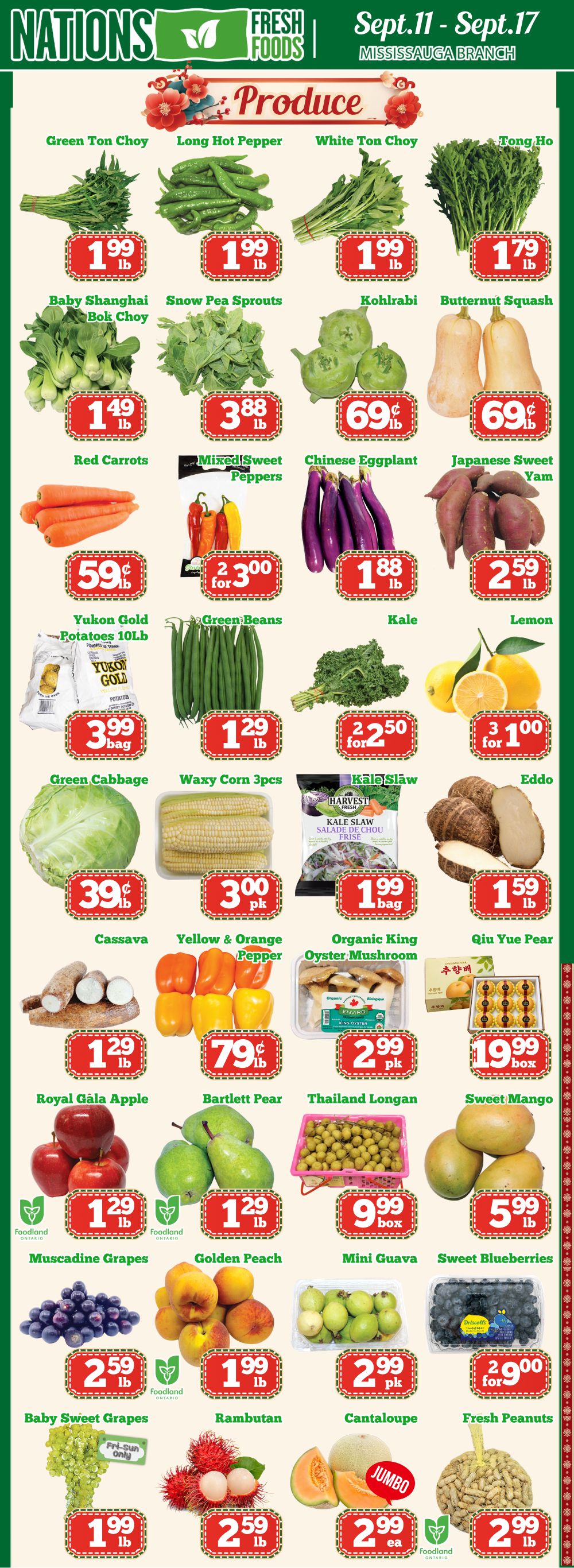 Nations Fresh Foods (Mississauga) Flyer September 11 to 17
