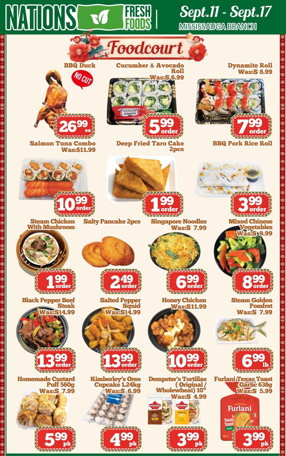 Nations Fresh Foods (Mississauga) Flyer September 11 to 17