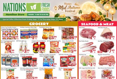 Nations Fresh Foods (Hamilton) Flyer September 11 to 17