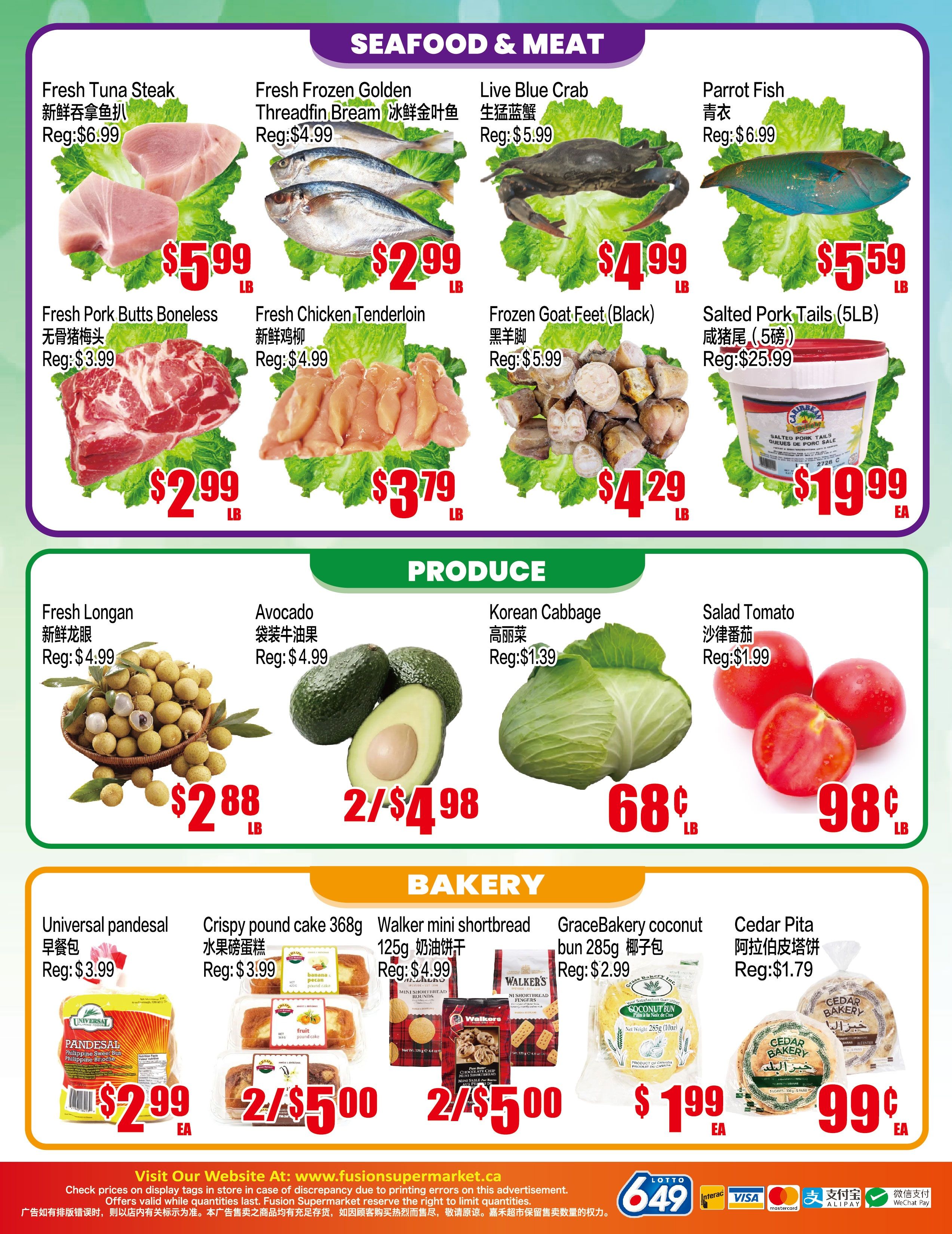 Fusion Supermarket (Scarborough) Flyer September 11 to 17