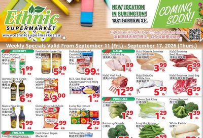Ethnic Supermarket (Milton) Flyer September 11 to 17
