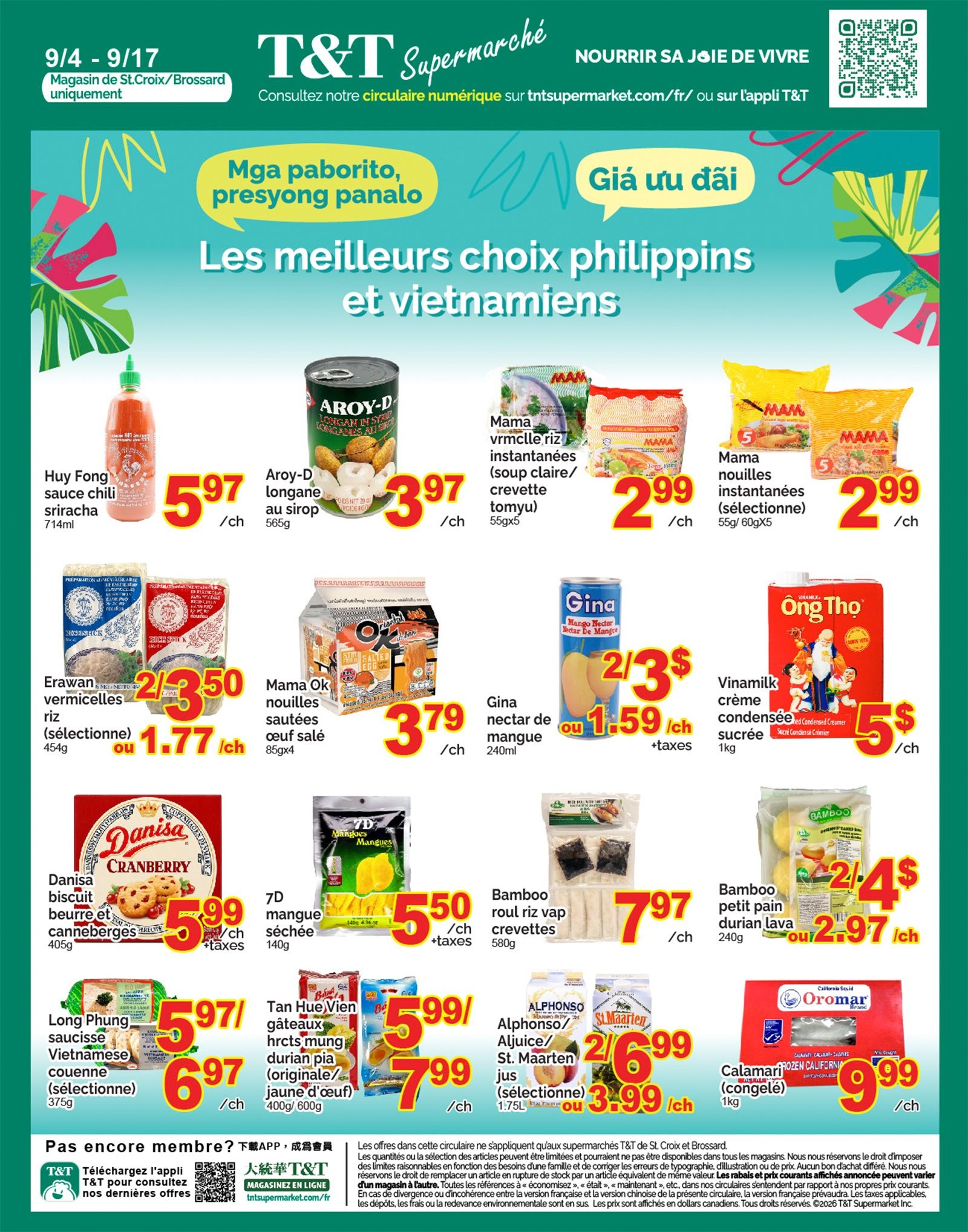 T&T Supermarket (QC) Flyer September 11 to 17