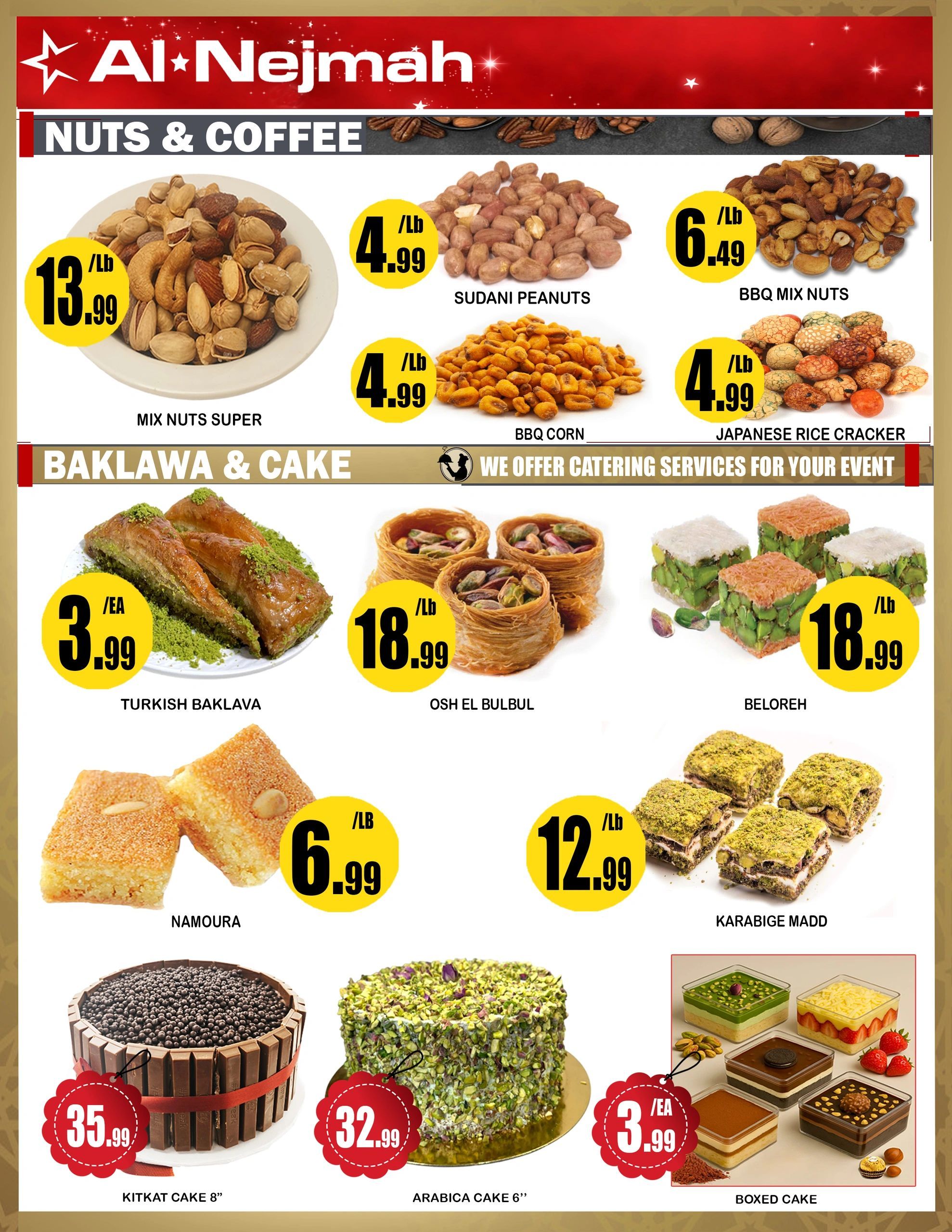 Alnejmah Fine Foods Inc. Flyer September 11 to 17
