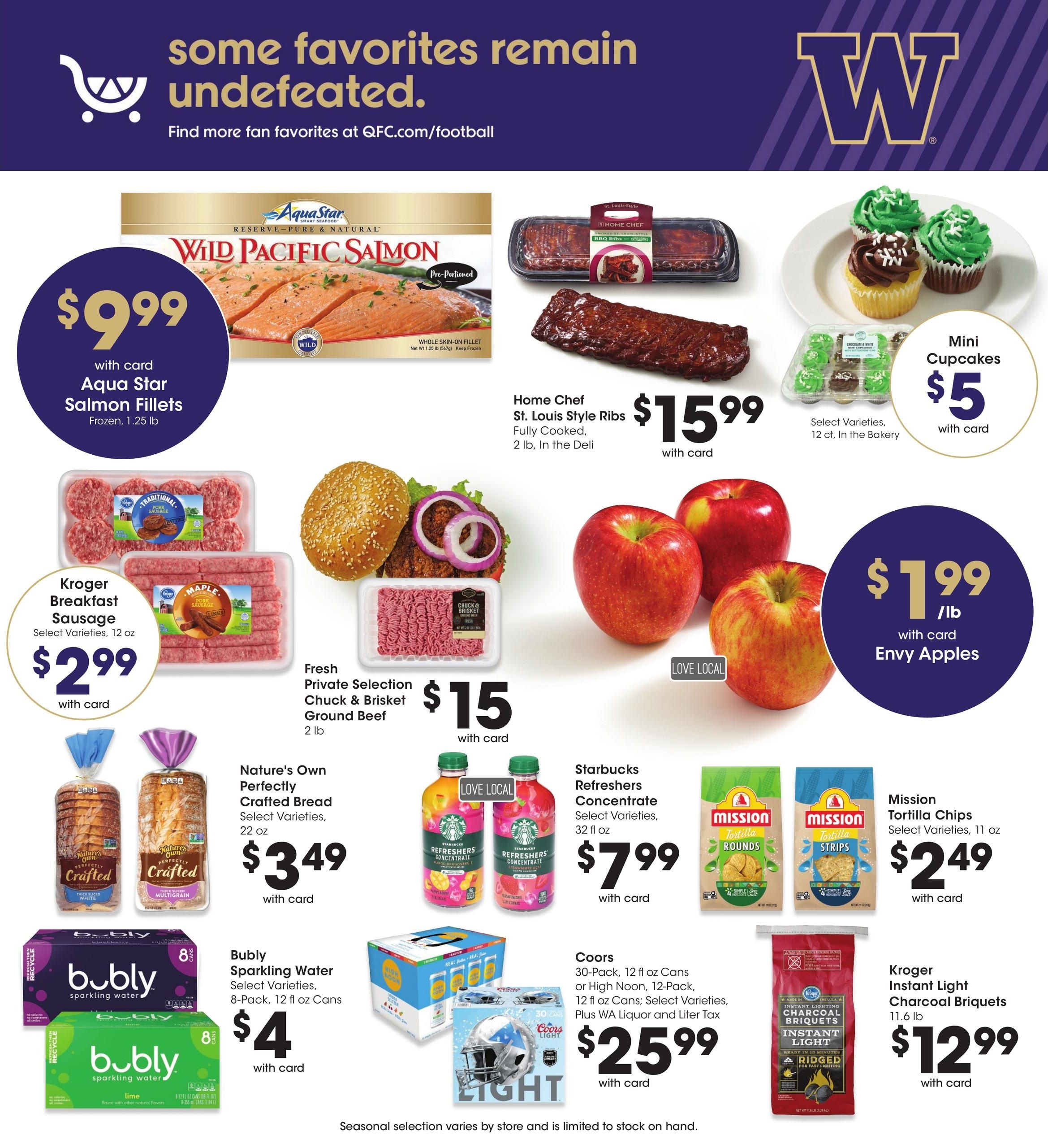QFC (Bellevue Area, WA) Weekly Ad September 9 - 15, 2026