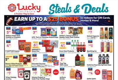 Lucky Supermarkets (Albany Area, CA) Steals & Deals Weekly Ad September 9 - October 6, 2026