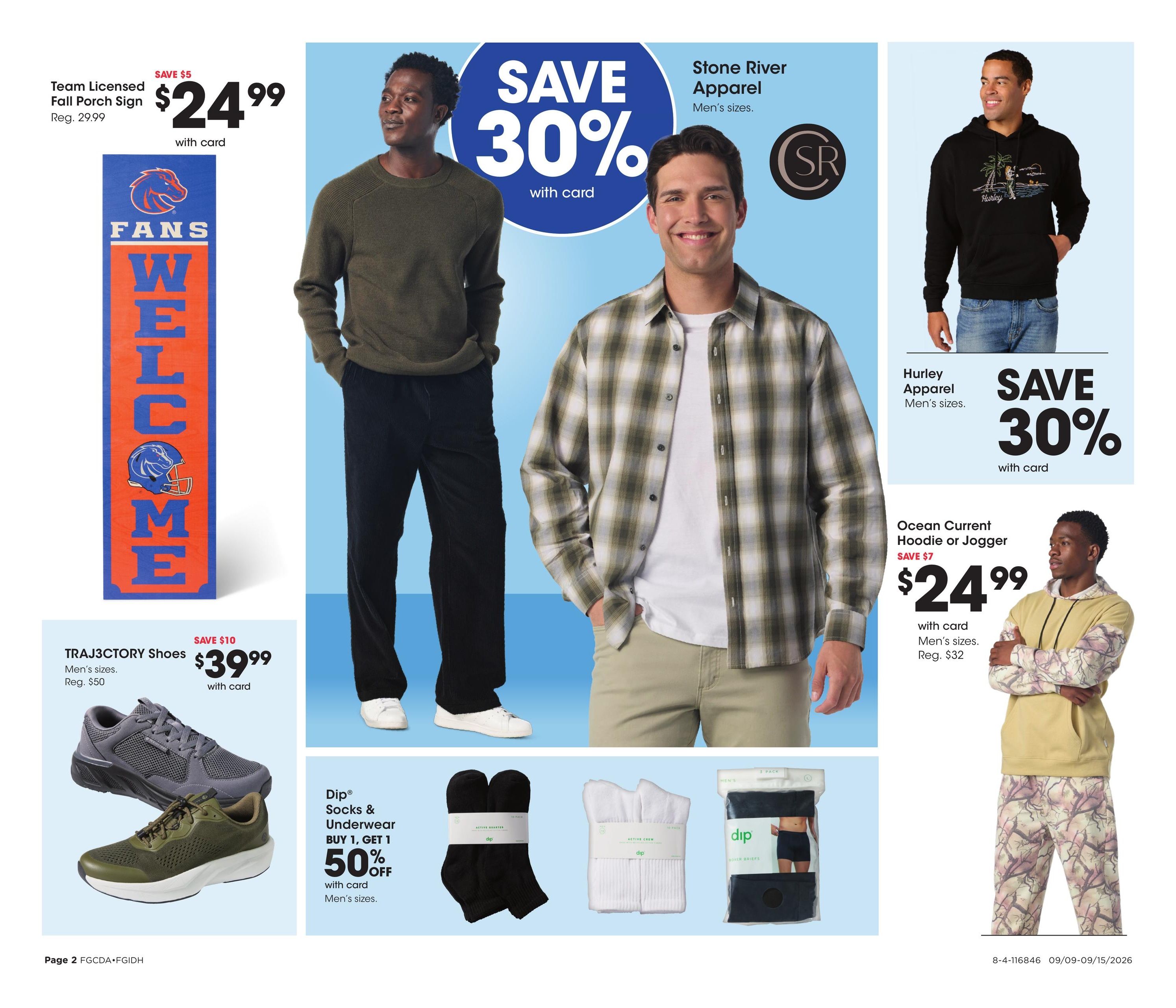 Fred Meyer (Aberdeen Area, ID) Home & Apparel Weekly Ad September 9 - 15, 2026